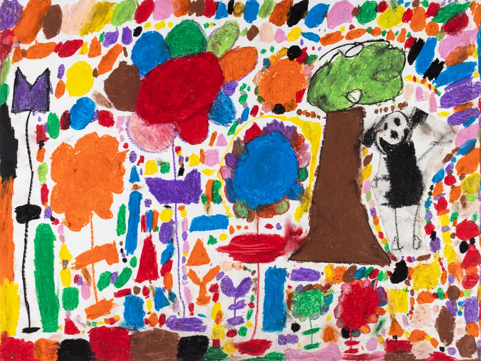 Marcus Imani Kennedy, Shapes Flowers and Leaves, 2021