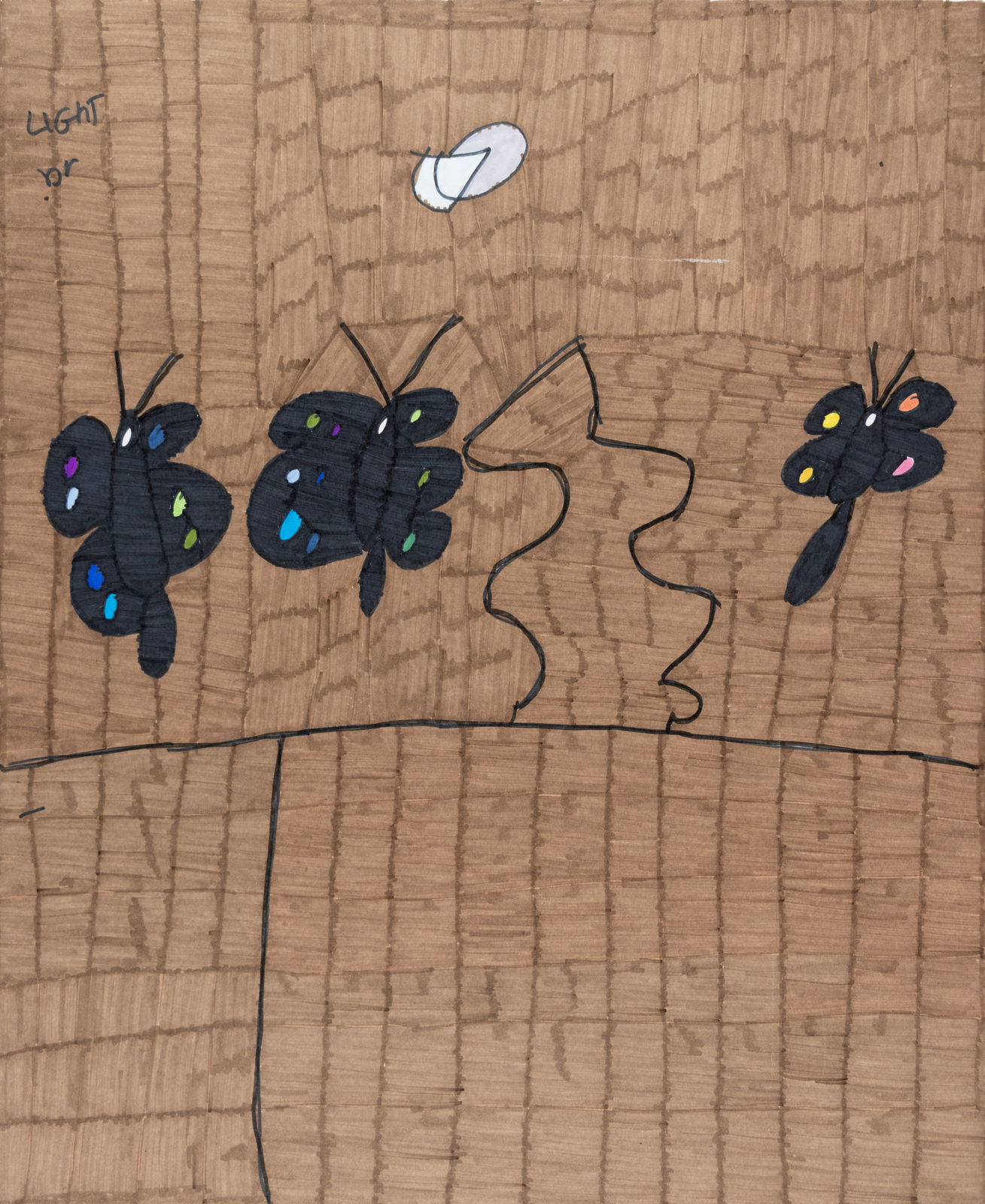 Maria Vanik, Butterfly Leaf in the Box, 2023