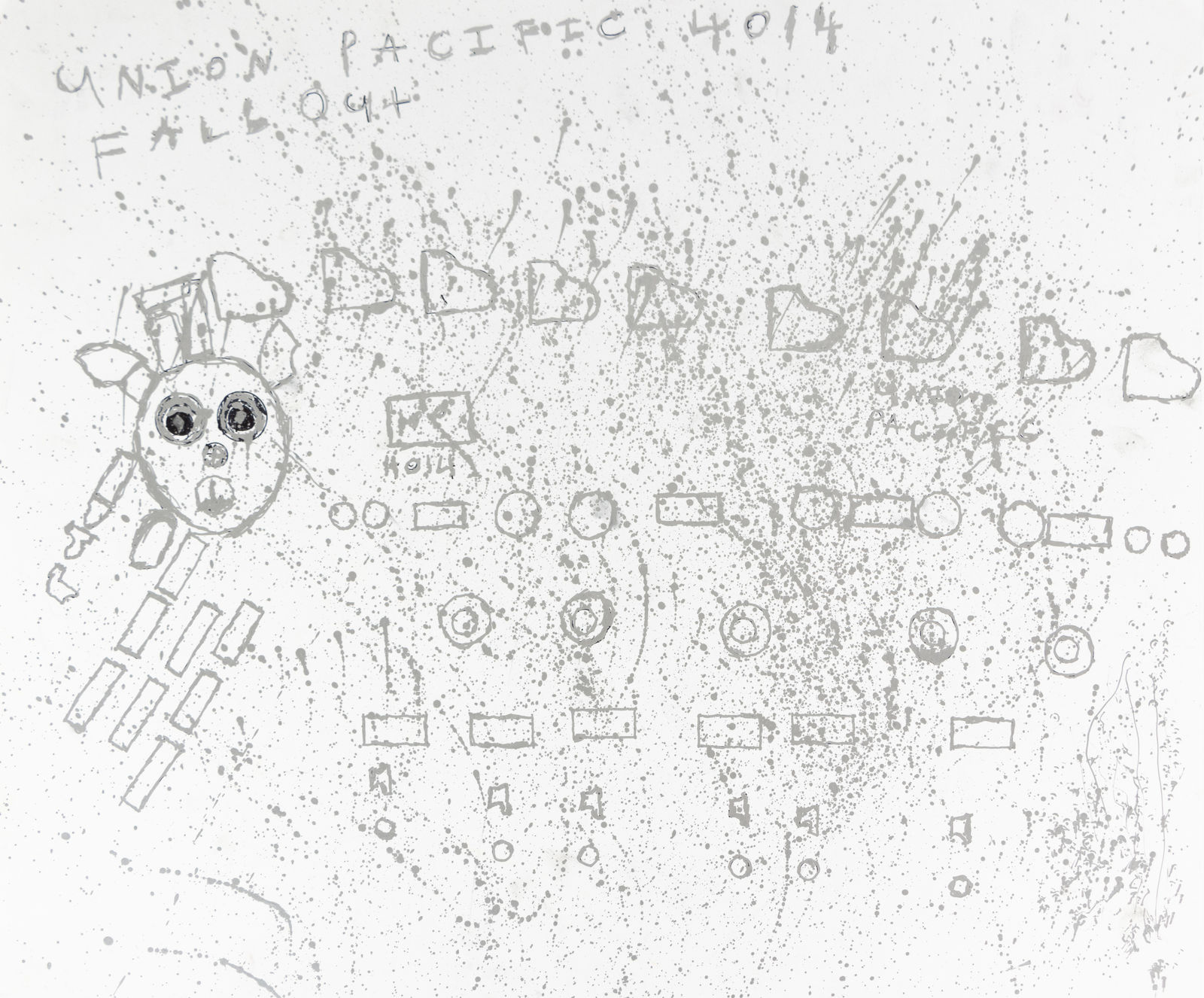 Ted Hamel, Union Pacific 4014 Fall Out, 2024