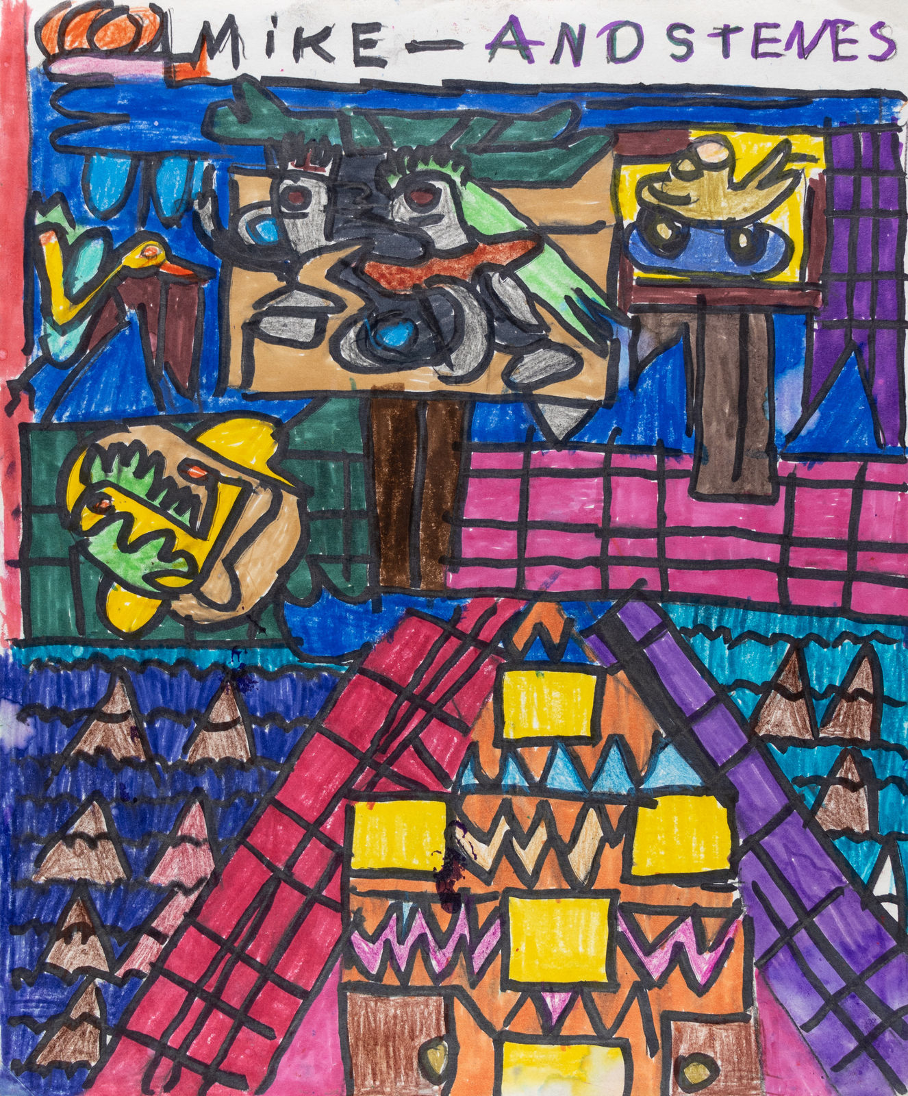 David Krueger, Untitled (Mike and Stenes), n.d.