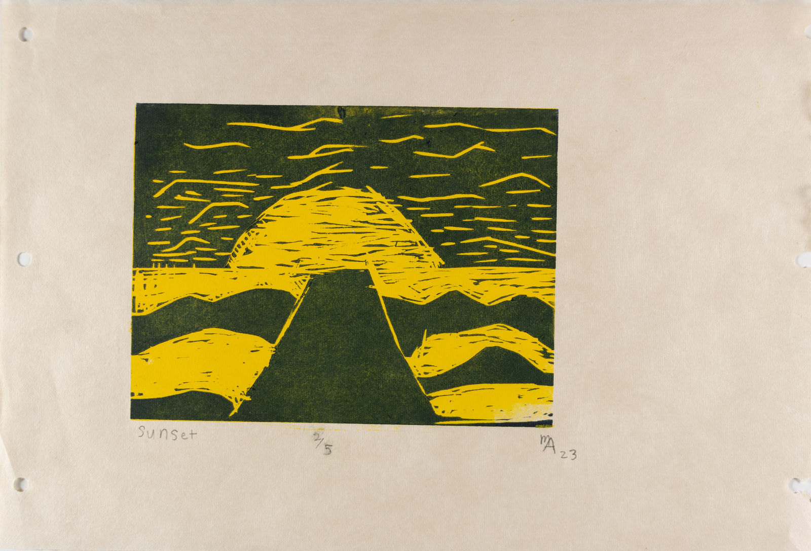 Marcelo Añón, Sunset, 2023