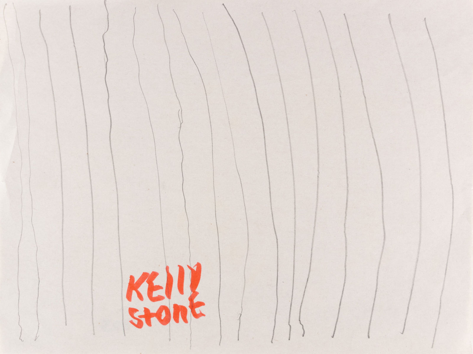 Kelly Stone, Untitled (Stripes), 2023
