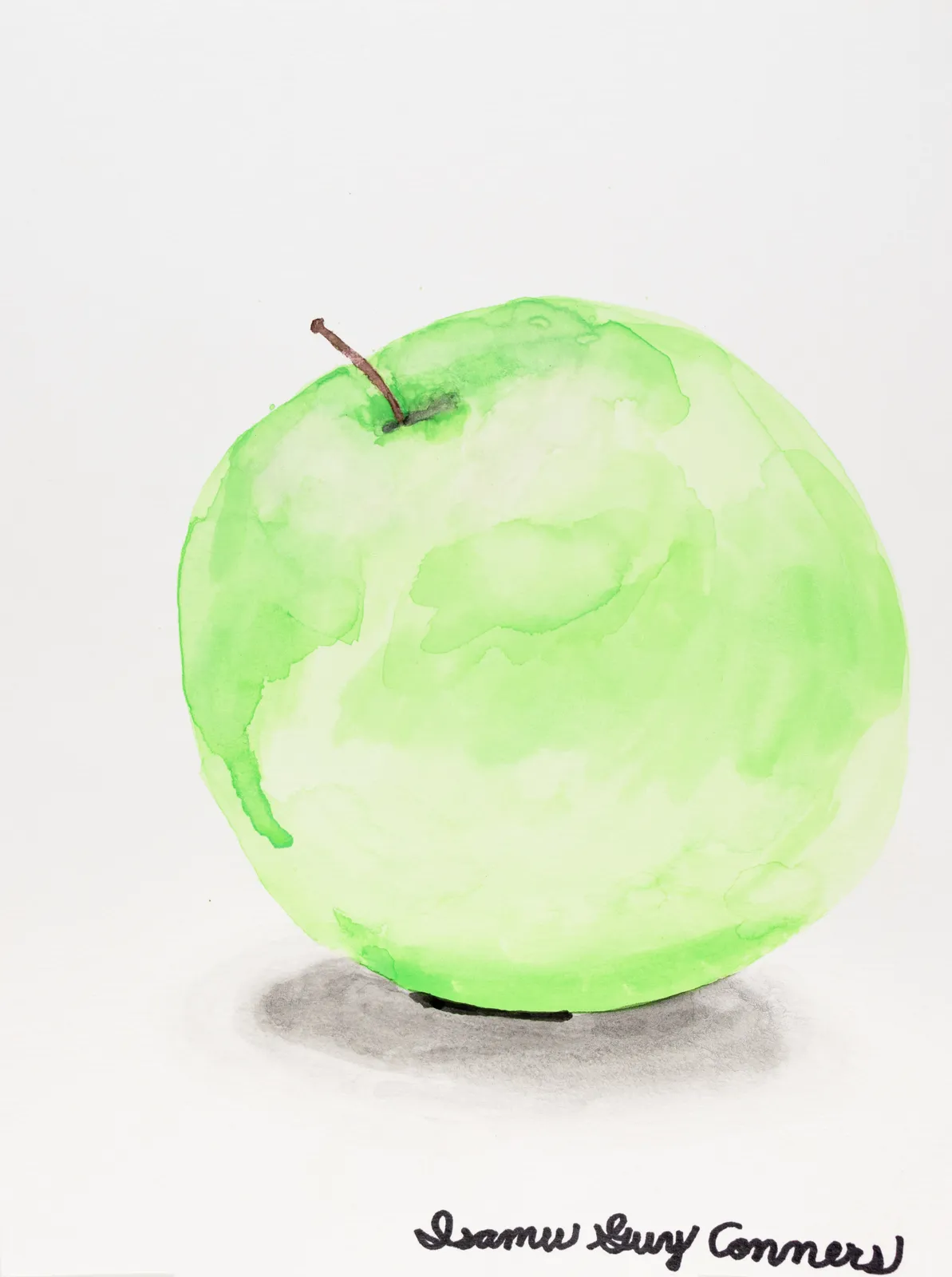 Isamu Guy Conners, Green Apple, 2021