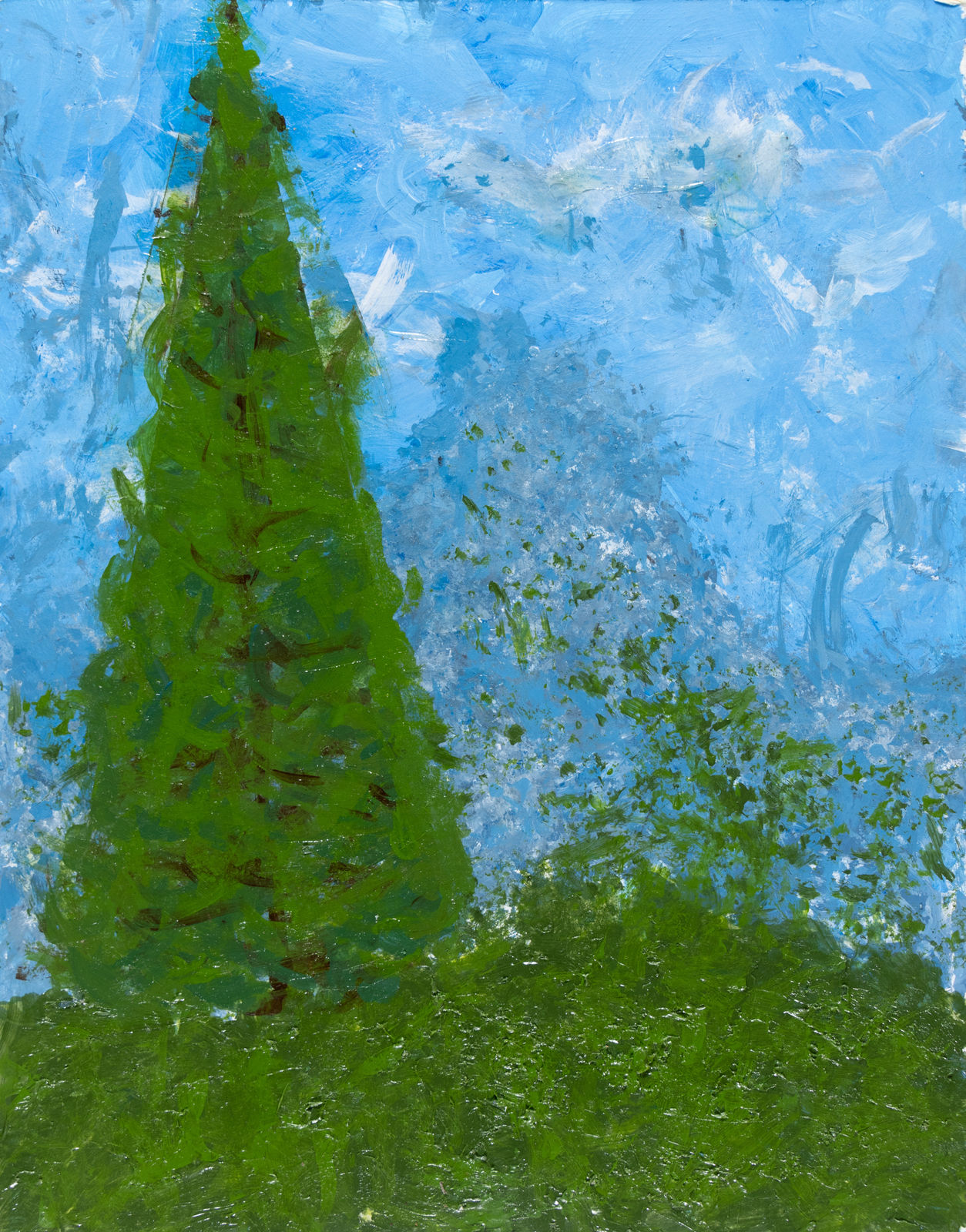 Laura Greenberg, Mountain High , 2017