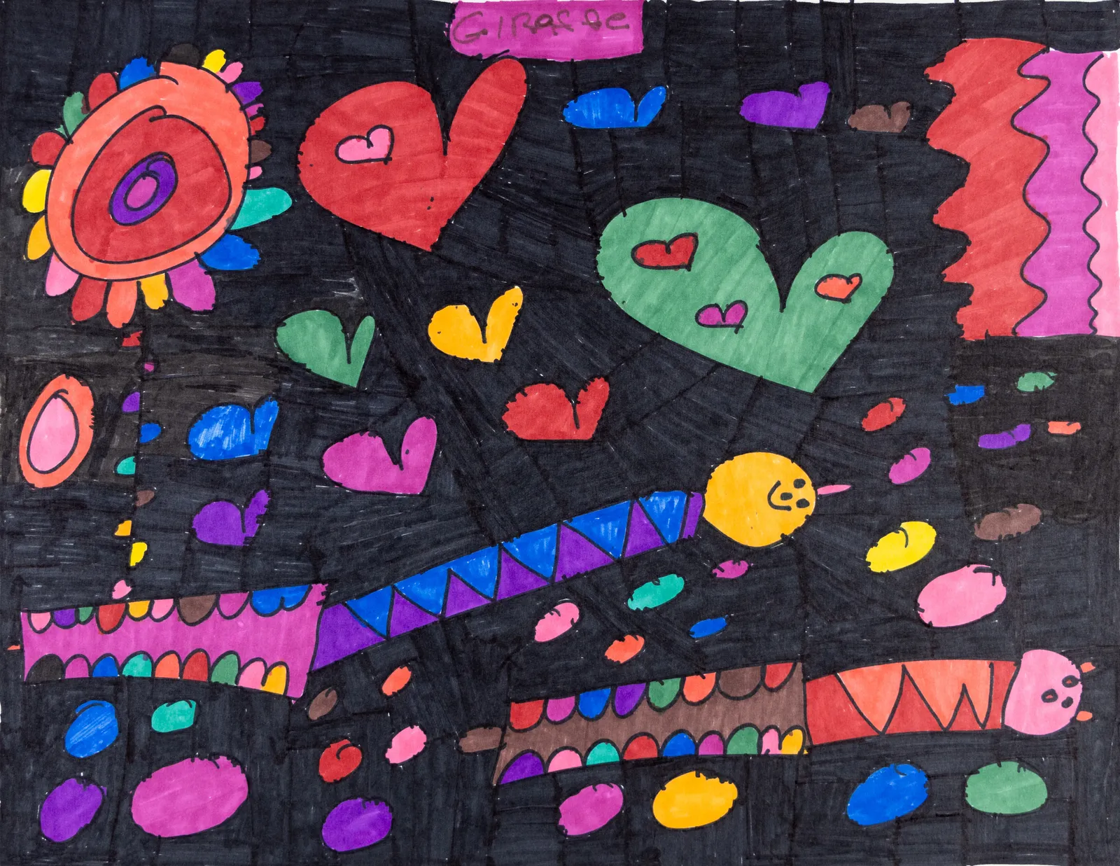 Maria Vanik, Giraffe, 2021