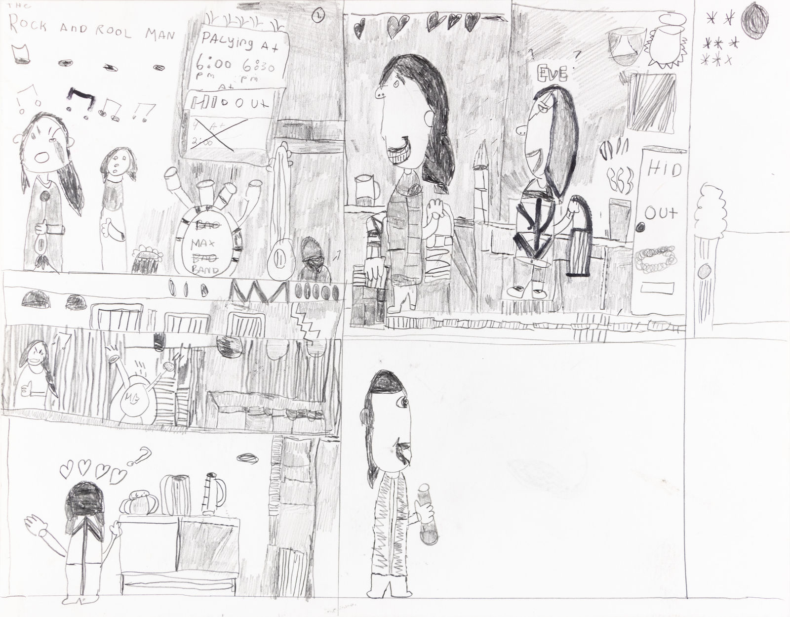 Mike Marino, The Rock and Rool Man, n.d.