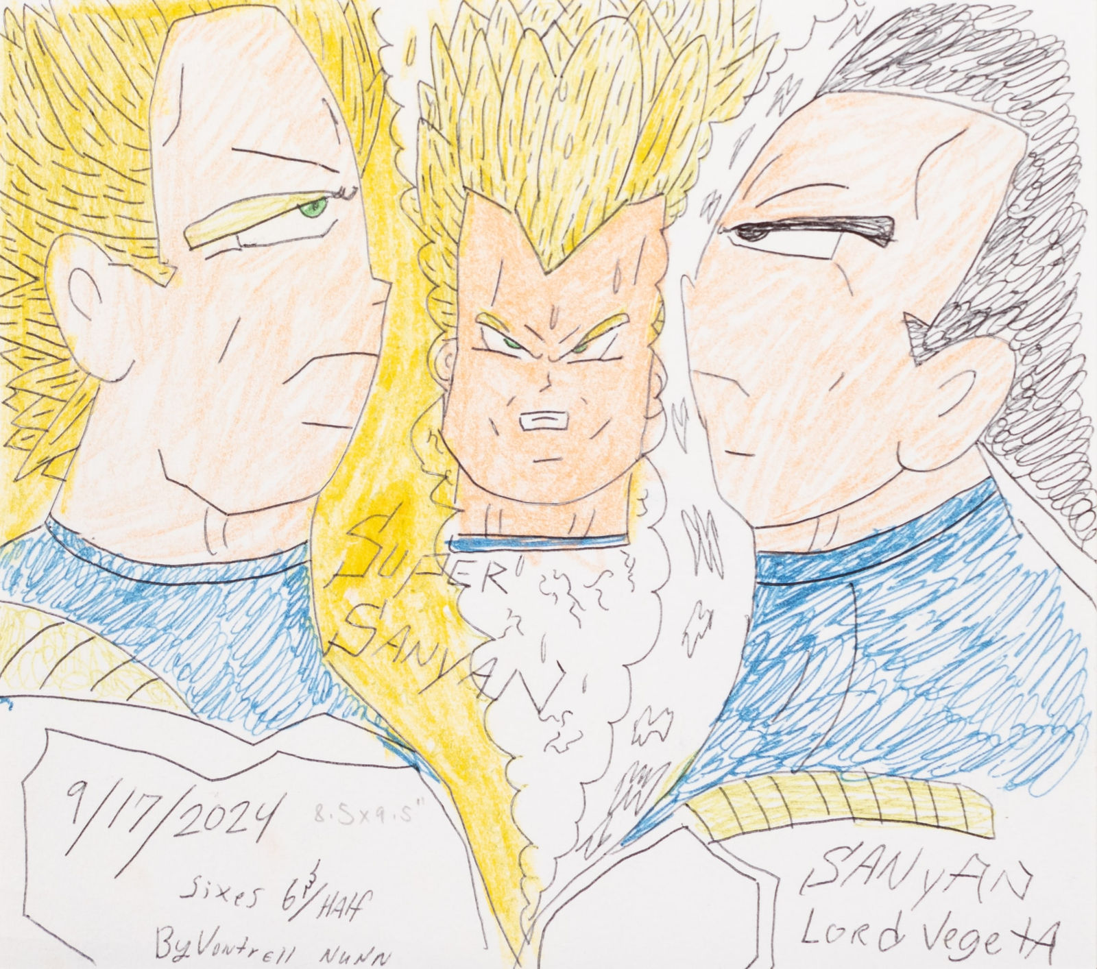 Vontrell Nunn, Sixes 6&/Half, 2024