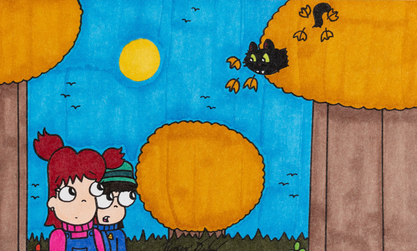 Rocco DiCaro, Kids Find Cat in a Tree, 2024