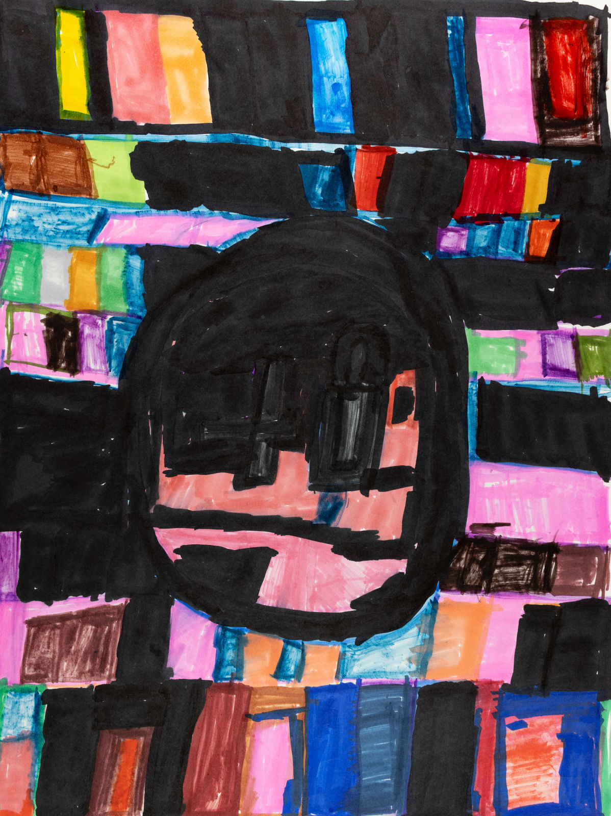 Christianne Msall, peaceful candles my give us our prayers in car, 2024