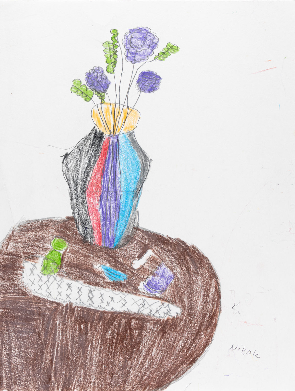 Nik Heusman, Flower Still Life, 2020