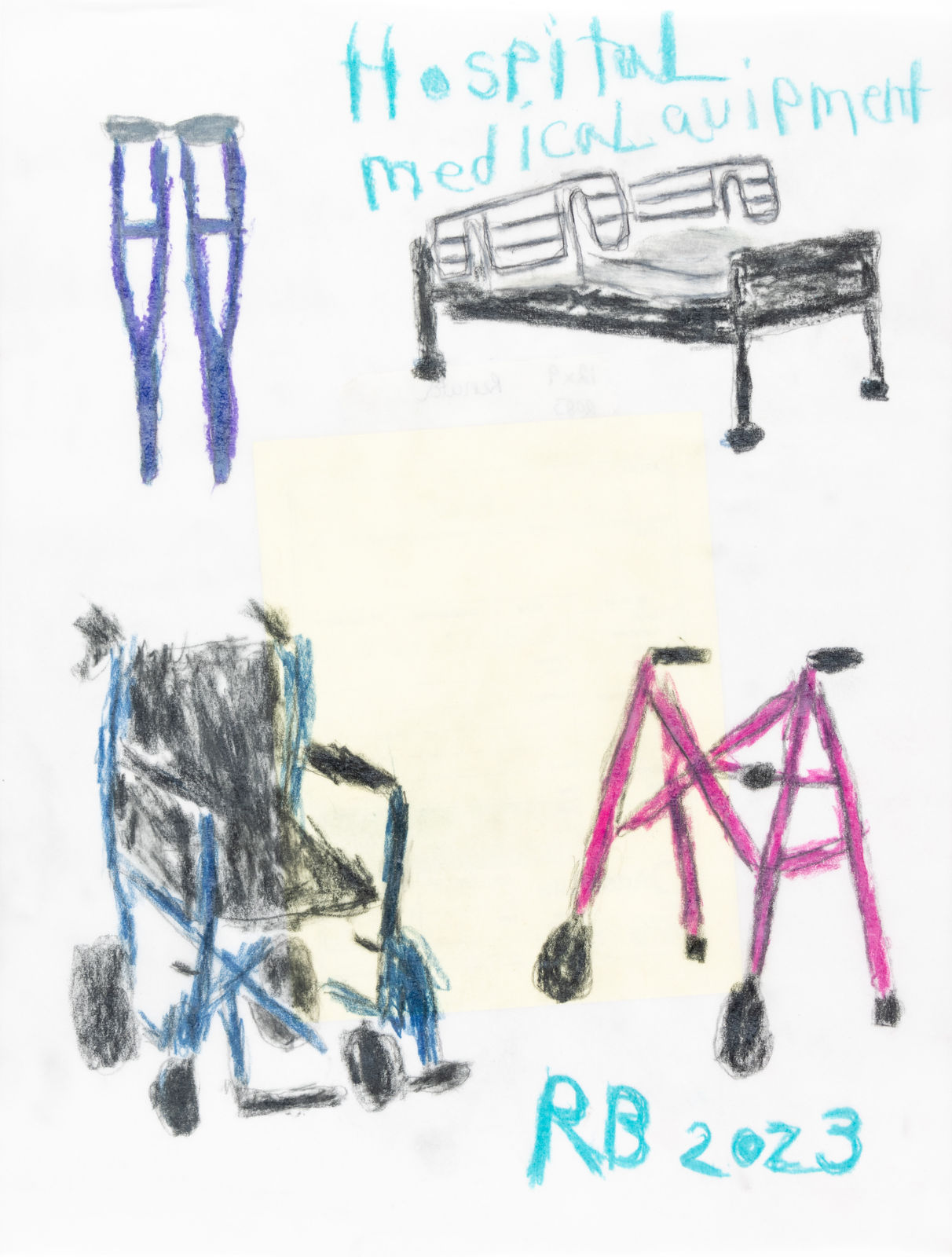 Renata Berdes, Untitled (Hospital Medical Equipment), 2023