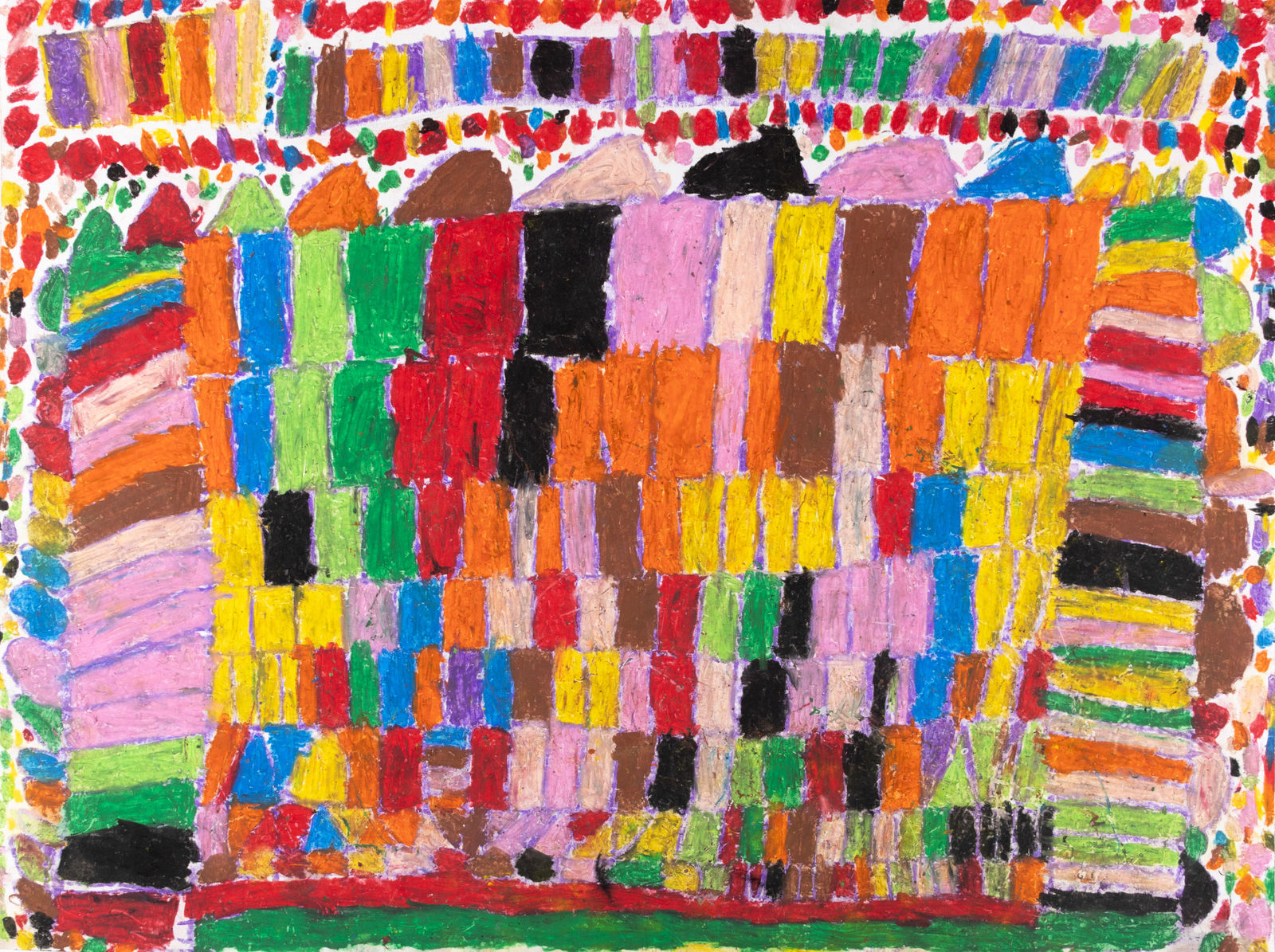 Marcus Imani Kennedy, Shapes and Patterns and Dots, 2021