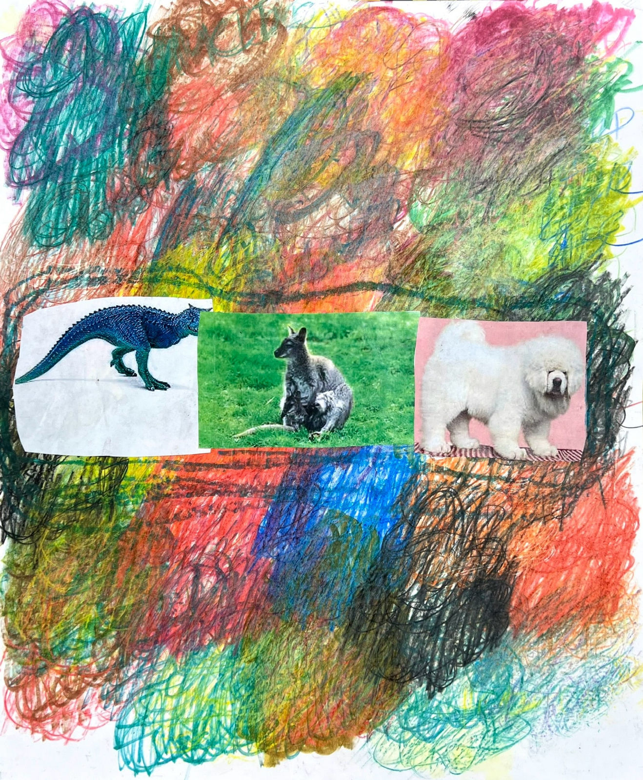 Lawrence M., Baby Blue Kangaroo, 2023