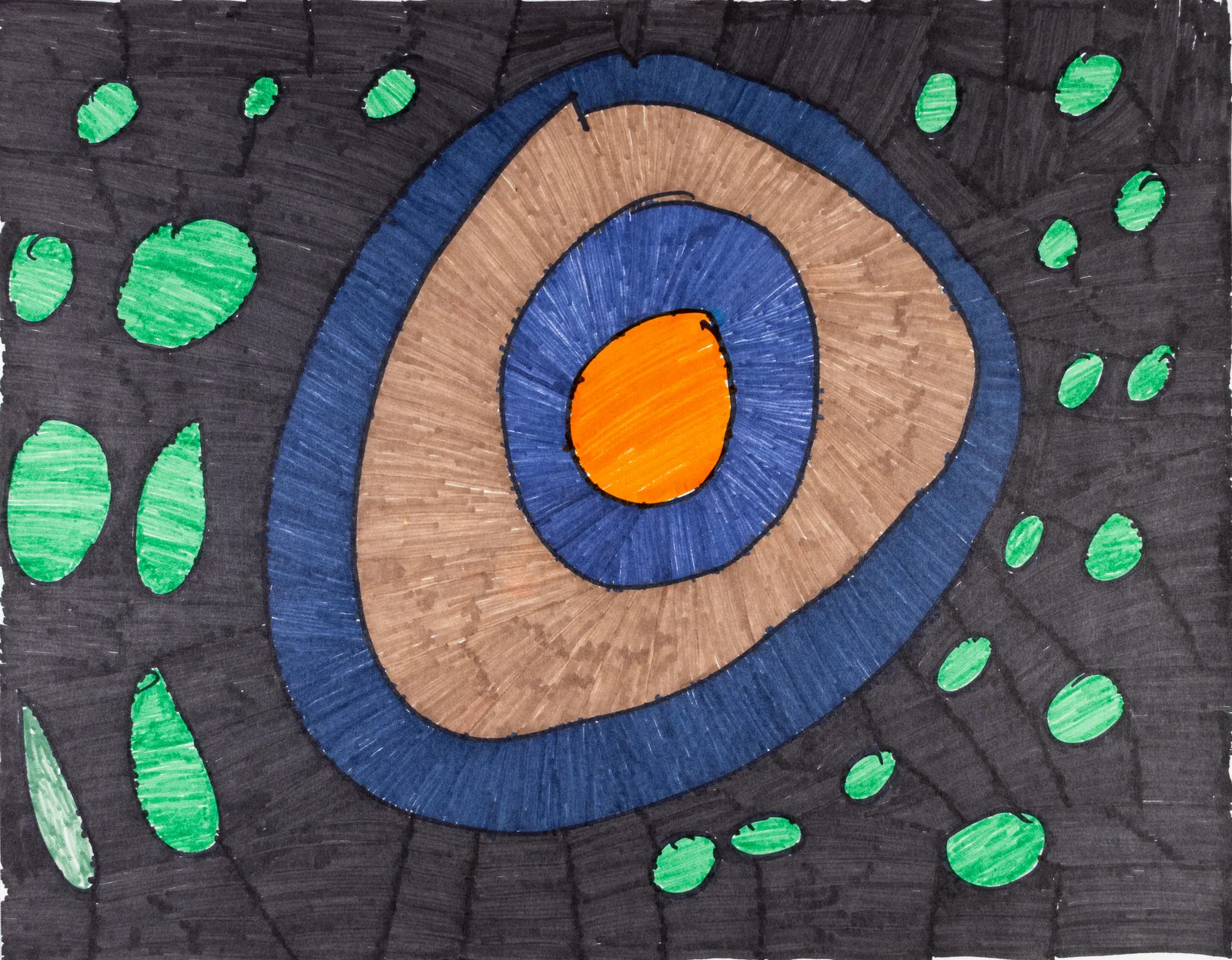 Maria Vanik, Circles in Circles , 2018