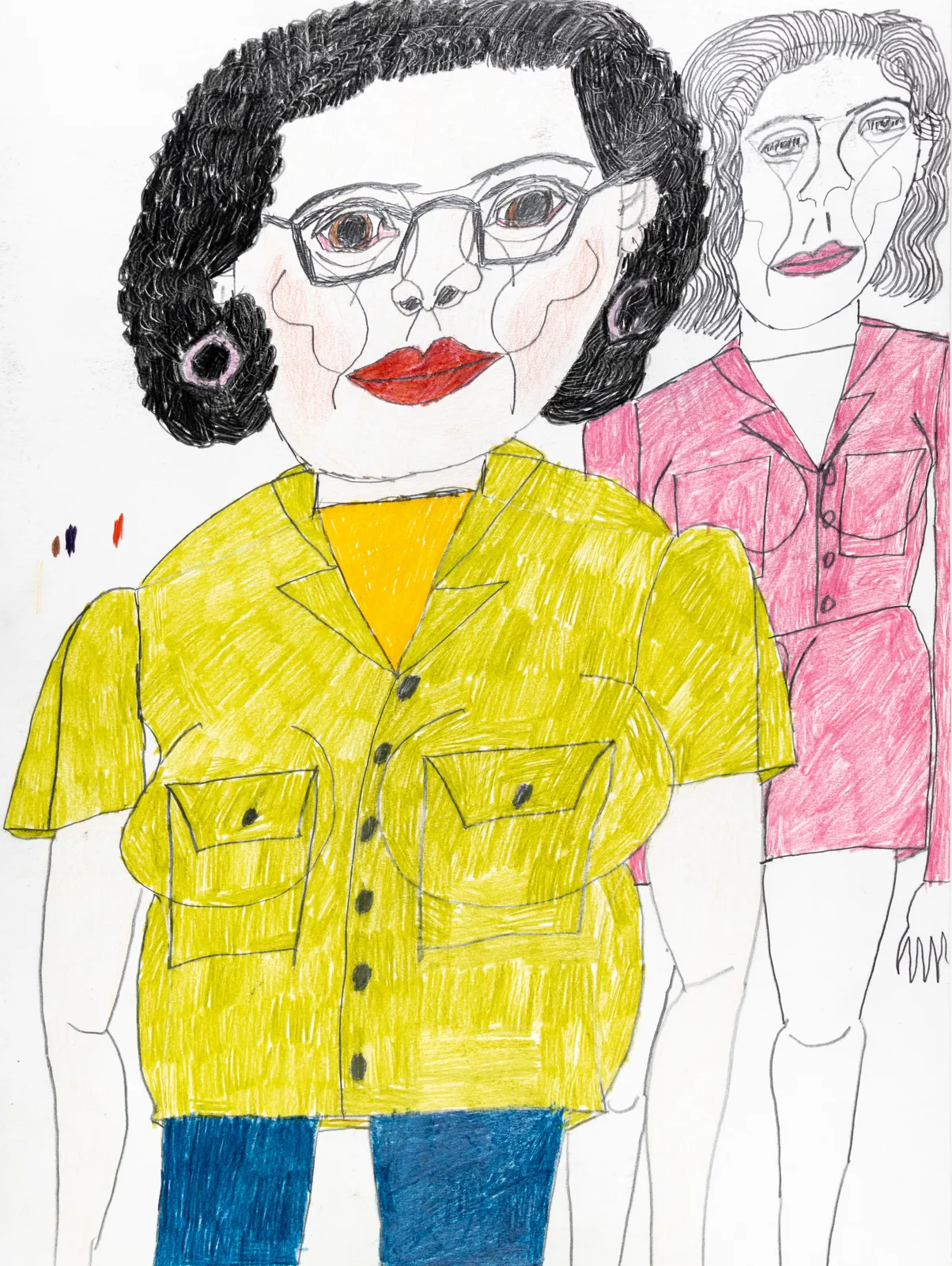 Marvin Young, Two Friends, 2019