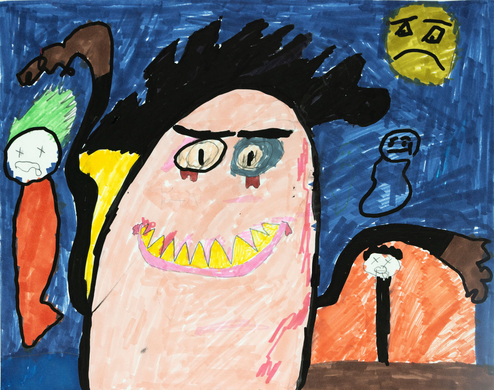 Omar Abulsheikh, Monster in the Shadow, 2024