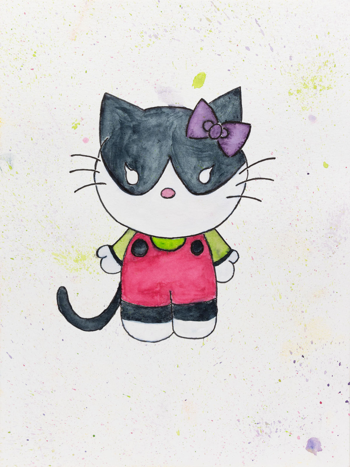 Ariée, Untitled (Hello Kitty Batman), n.d.