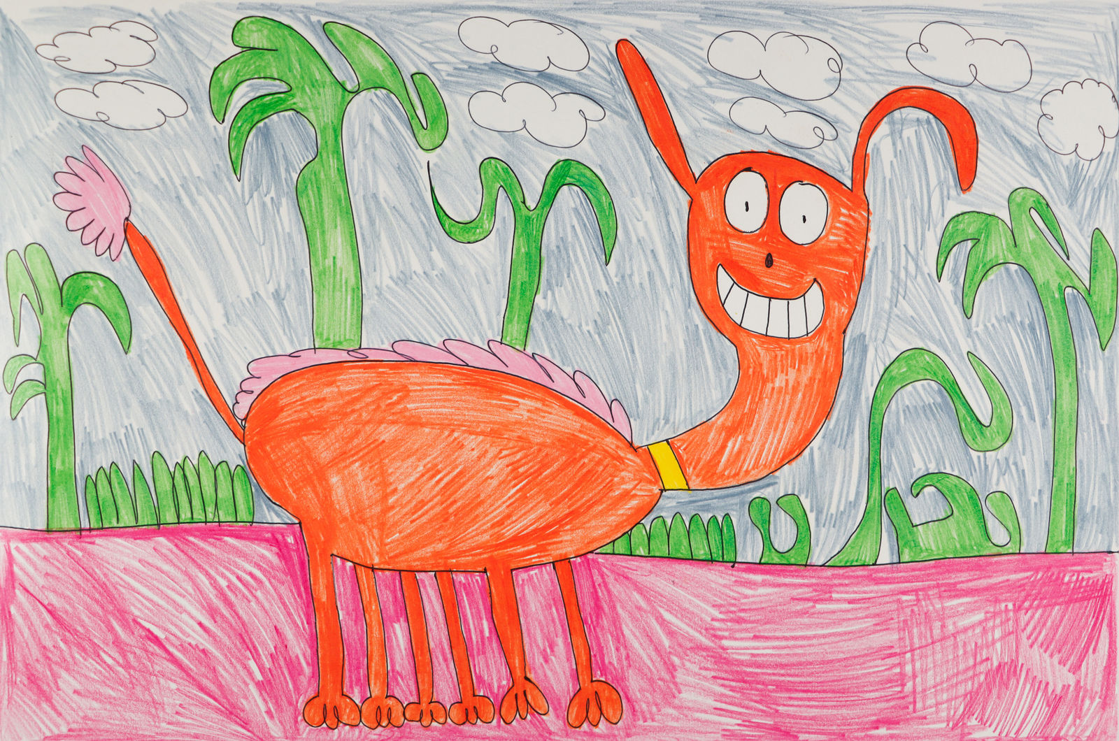 Alex Scott, Untitled (Six-Legged Dog Critter), 2019