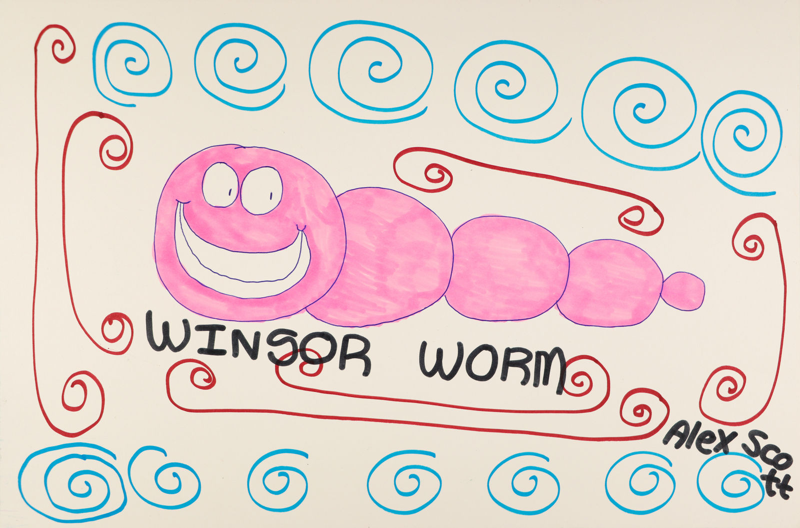 Alex Scott, Winsor Worm, n.d.