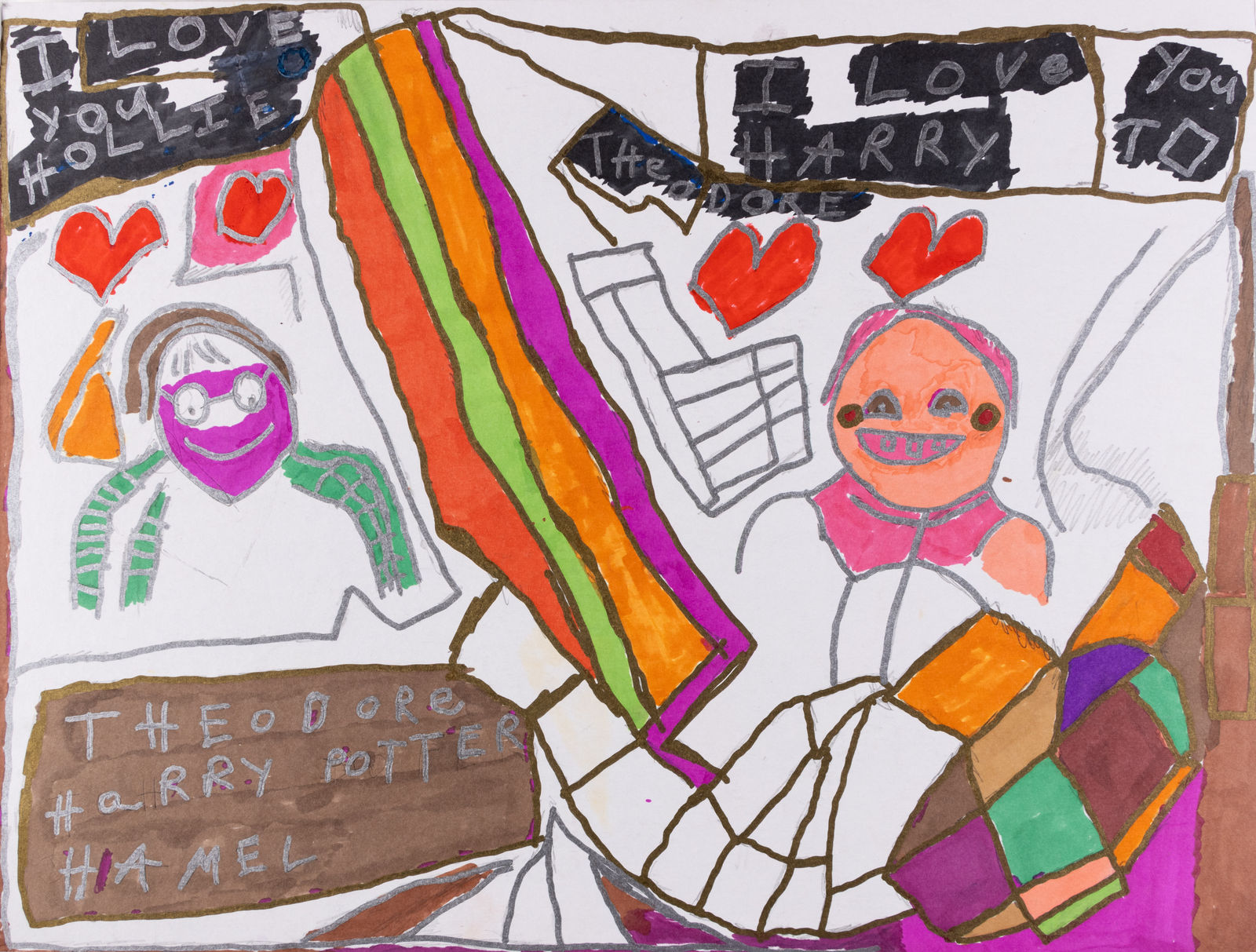 Ted Hamel, Theodore Harry Potter Hollie Steel, 20219