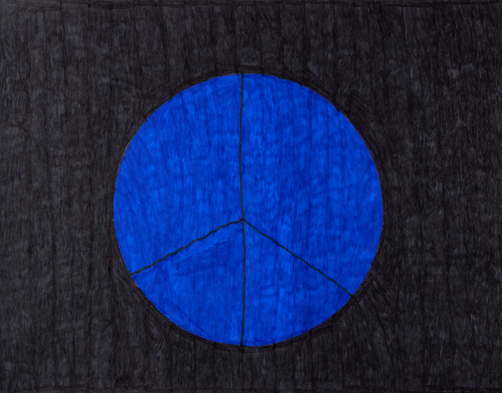 Bill Lilly, Peace Sign, 2021