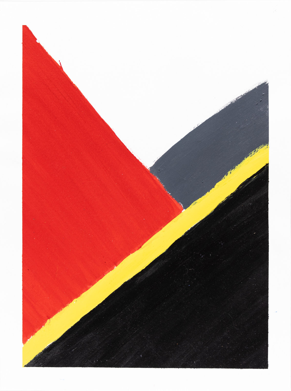 Alysha Kostelny, The Divided Triangle, 2019