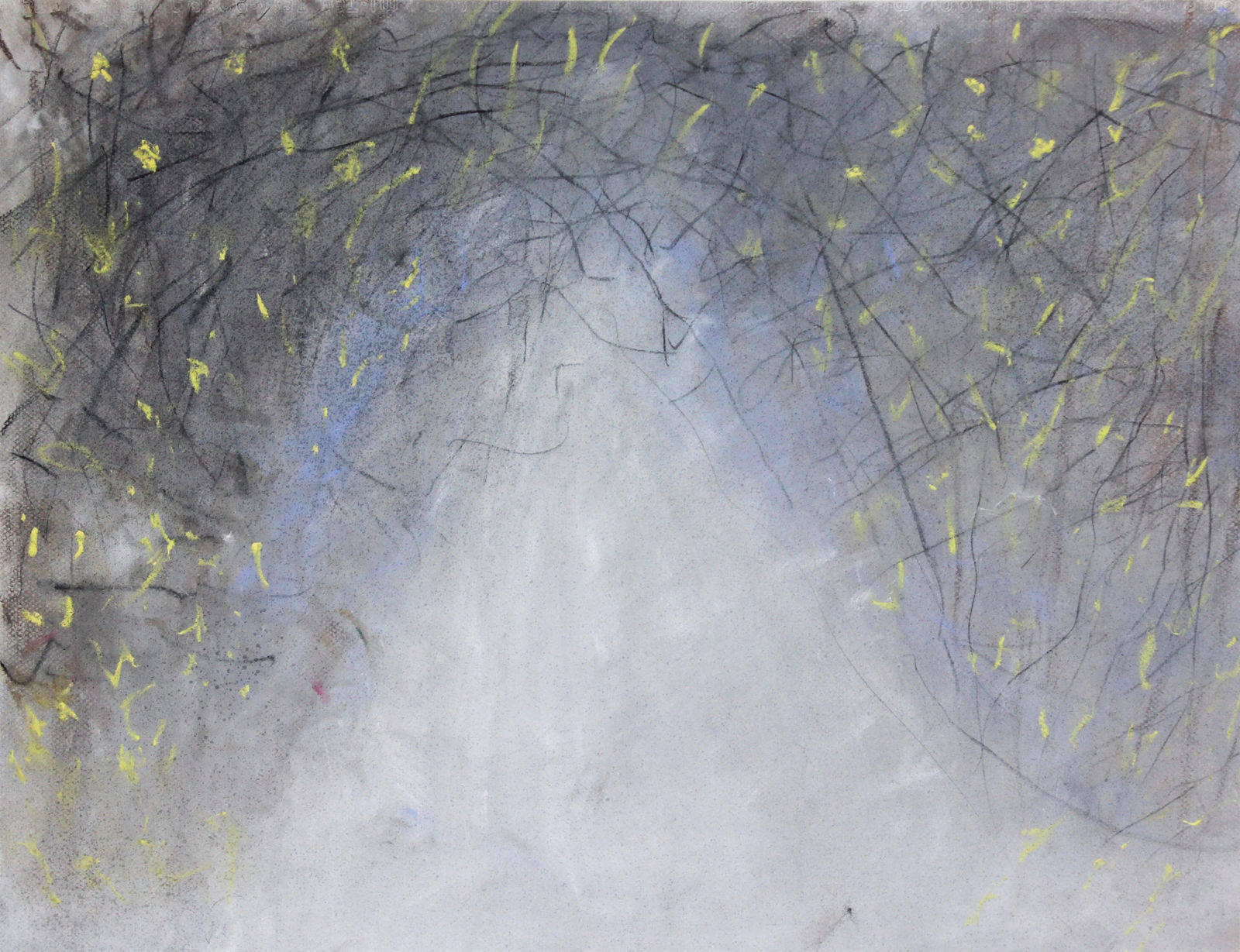 Chris Viau, A Path into Winter Forest, 2022