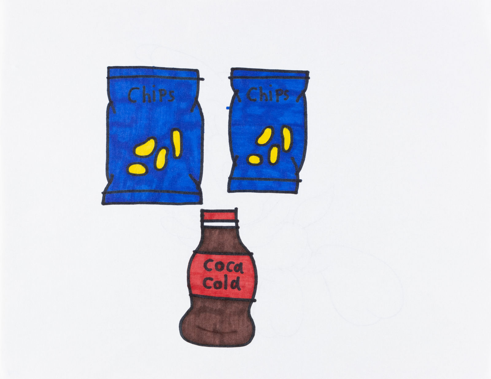 Noel Herrera, Untitled (Chips and Coca Cola), n.d.