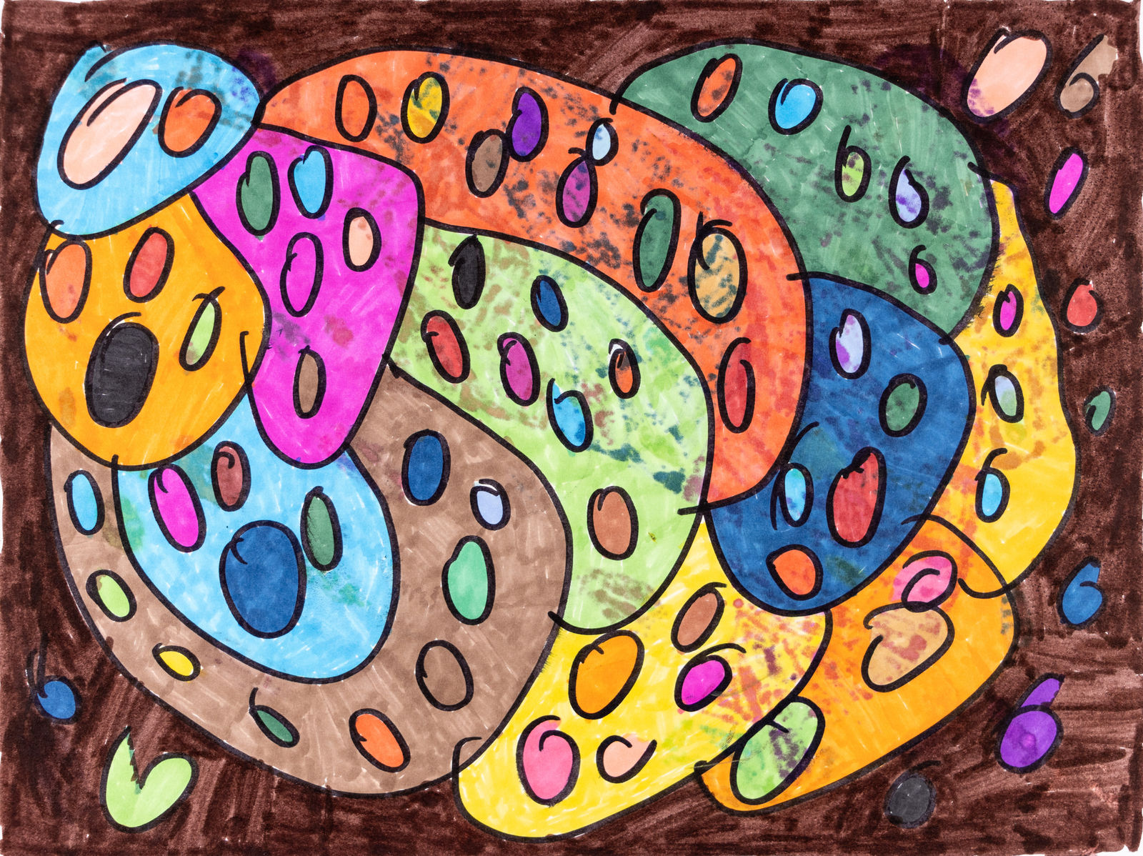 Maria Vanik, Virus Circle, n.d.