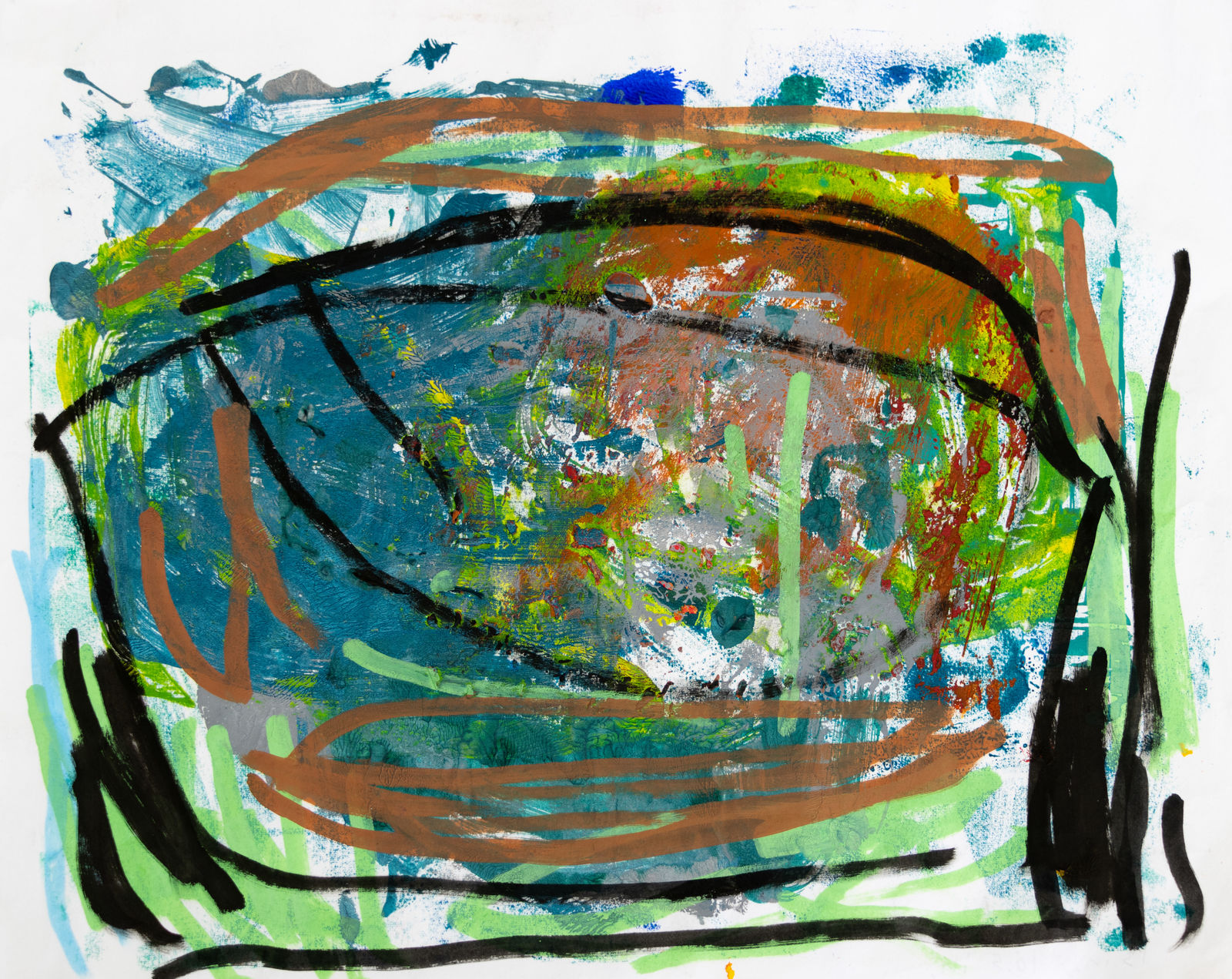 Brian Reed, Lion in the Jungle, 2024