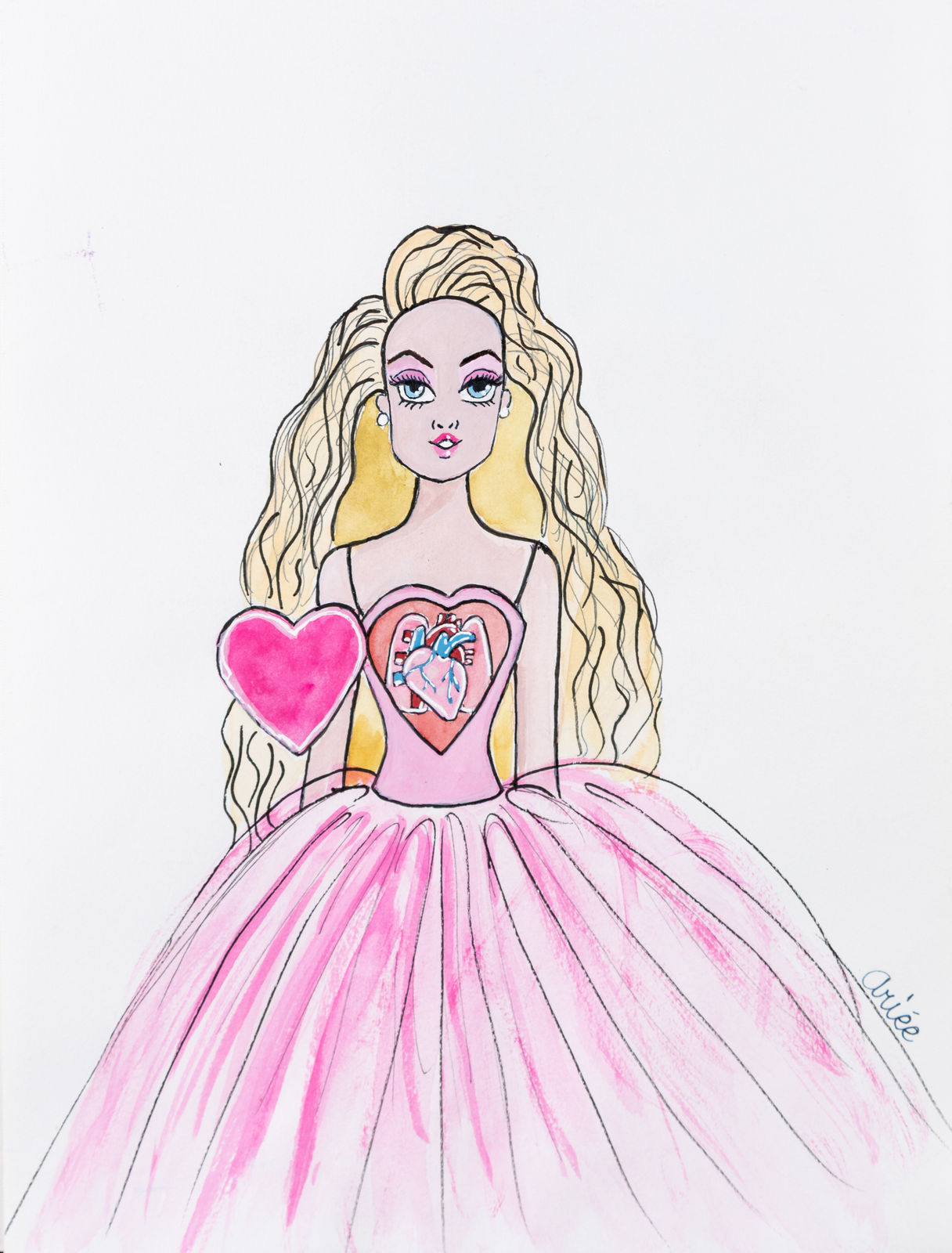 Ariée, Portrait of Rosie Rose, 2025