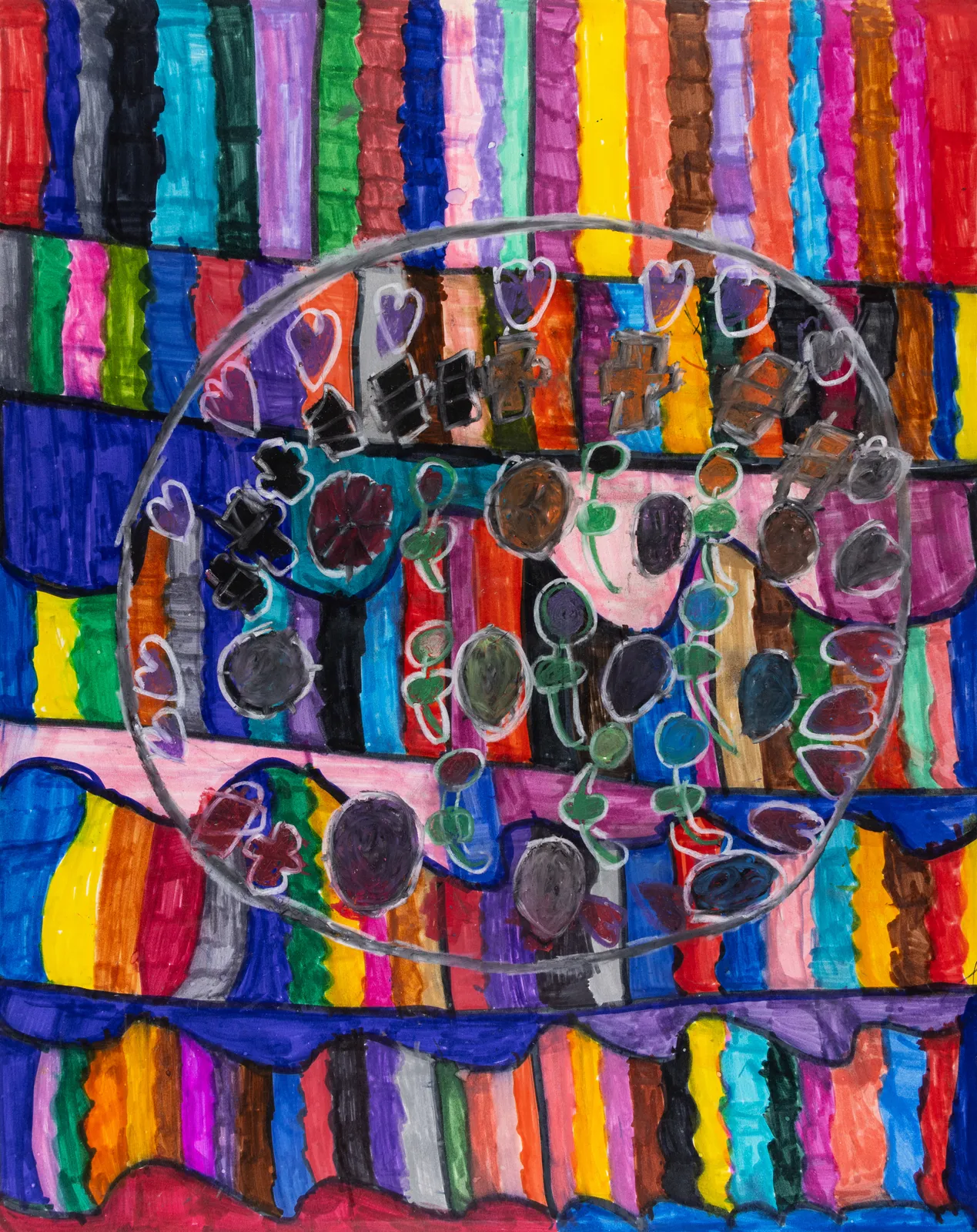 Christianne Msall, Peace Signs is Very in Our Heart Forever, 2015