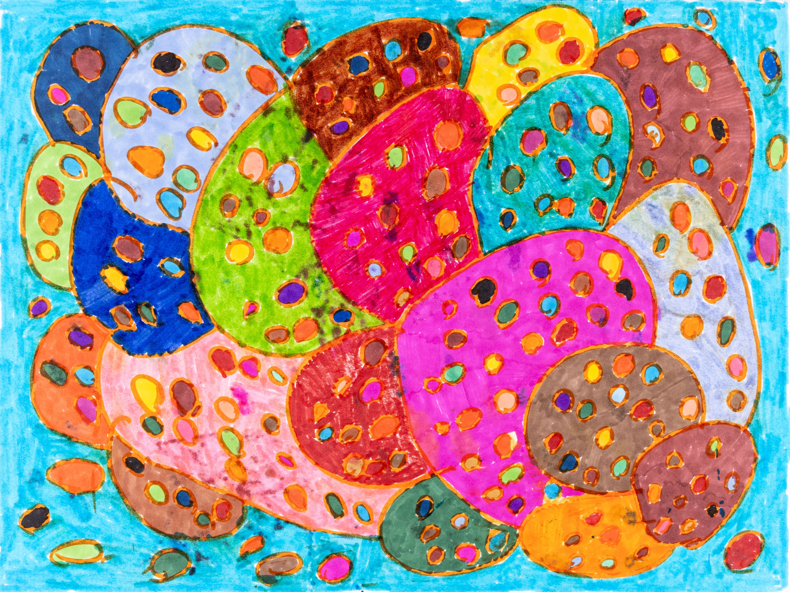 Maria Vanik, Virus Light Blue , n.d.