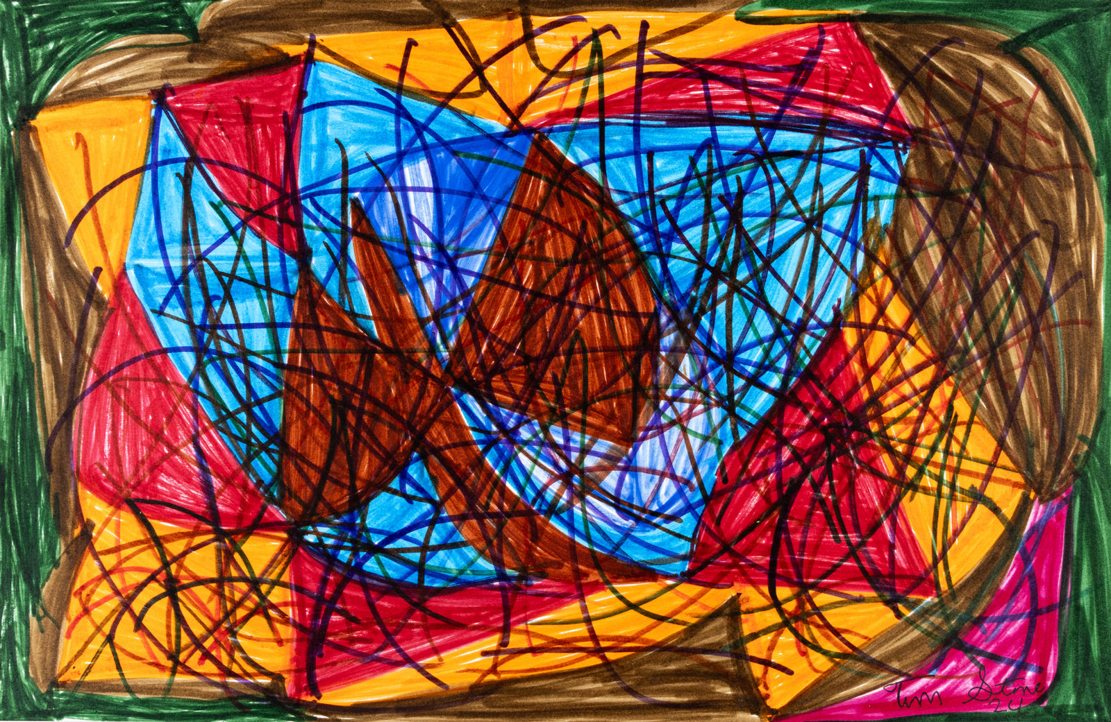 Tim Stone, The Color for Being Happy, 2024