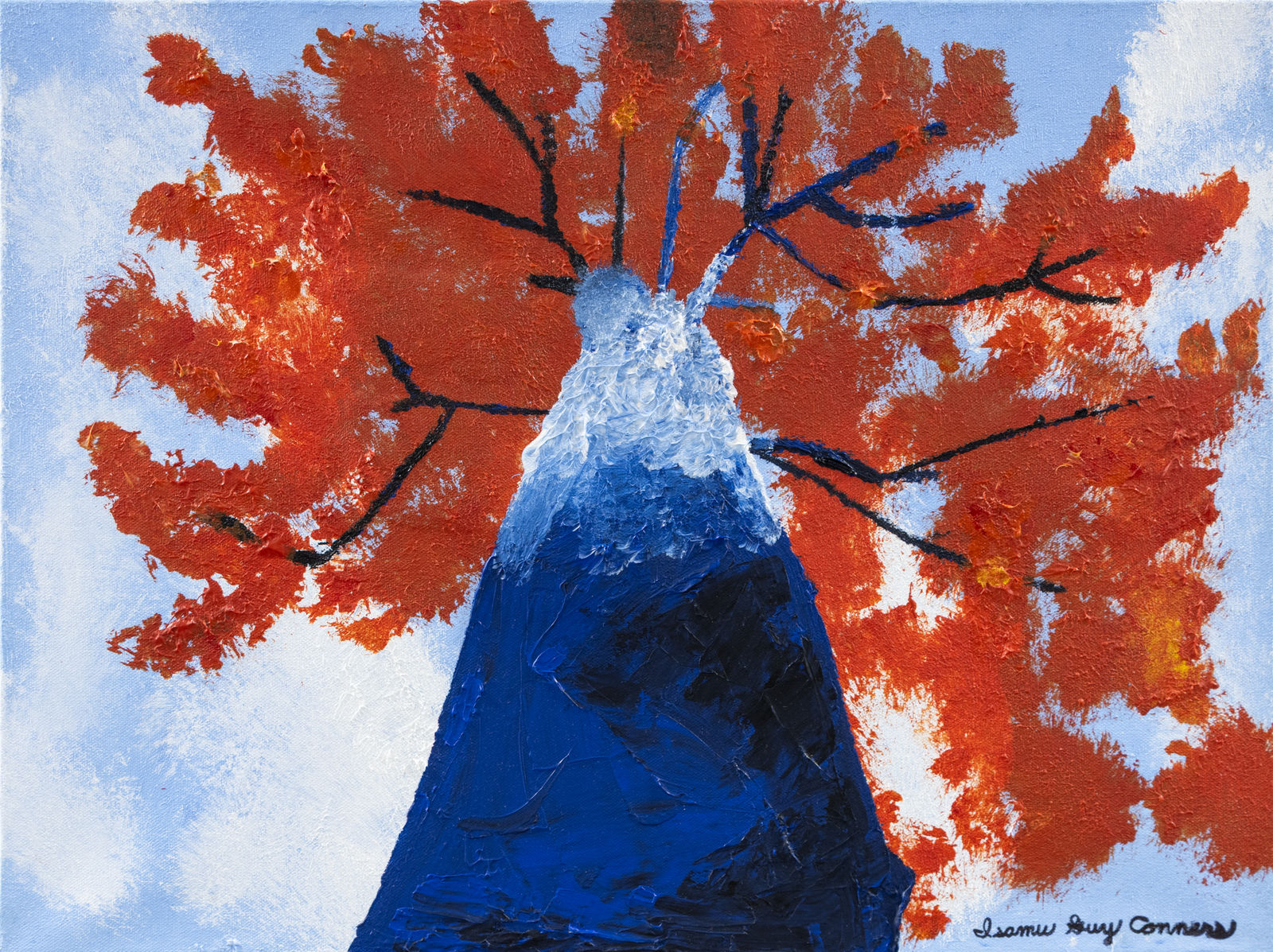 Isamu Guy Conners, Blue Tree, 2024