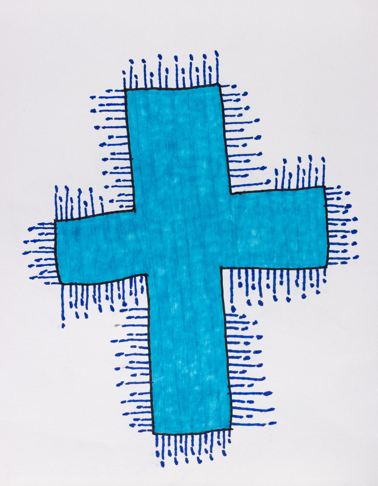 Bill Lilly, Light Blue Cross, 2021