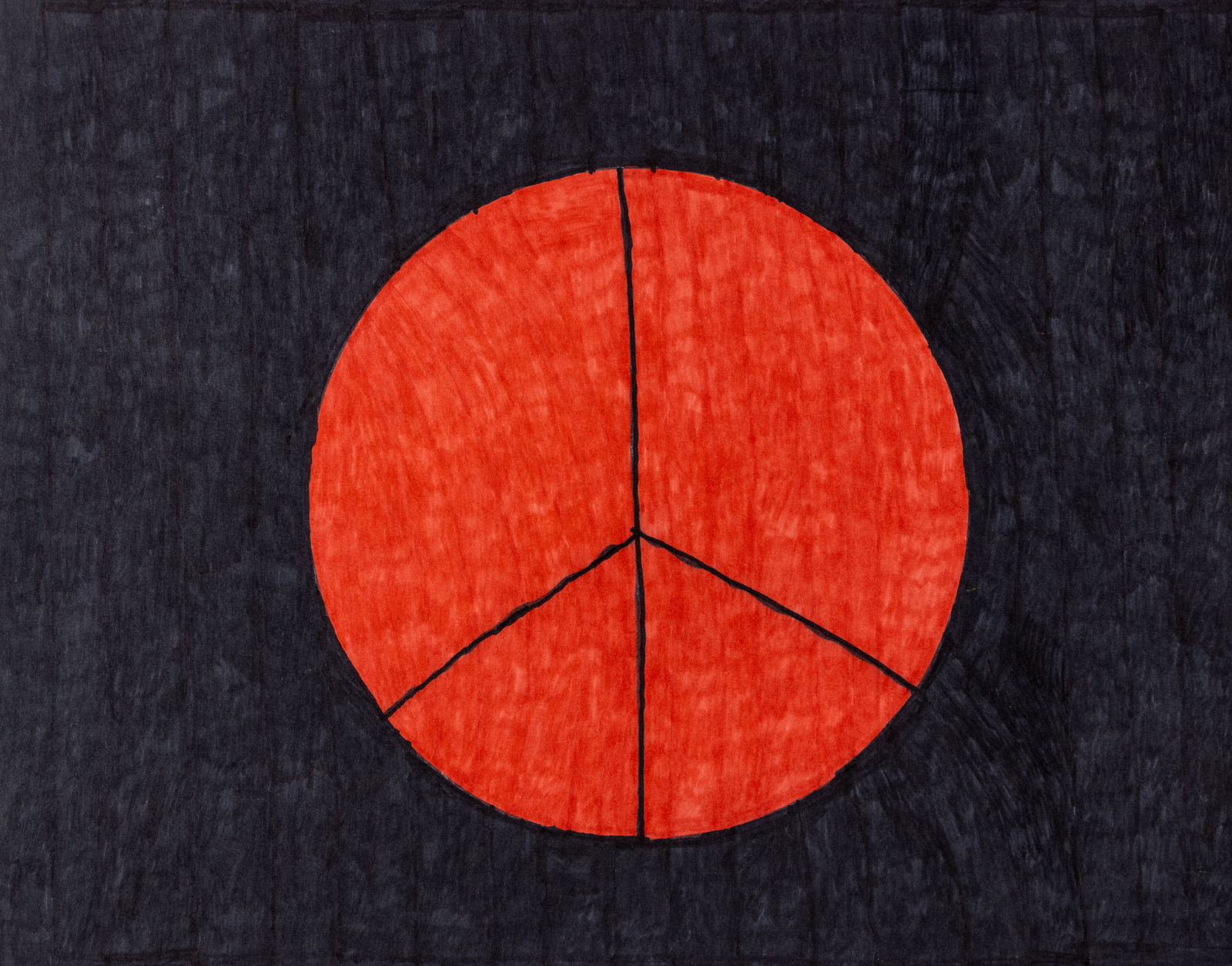 Bill Lilly, Peace Sign, 2022