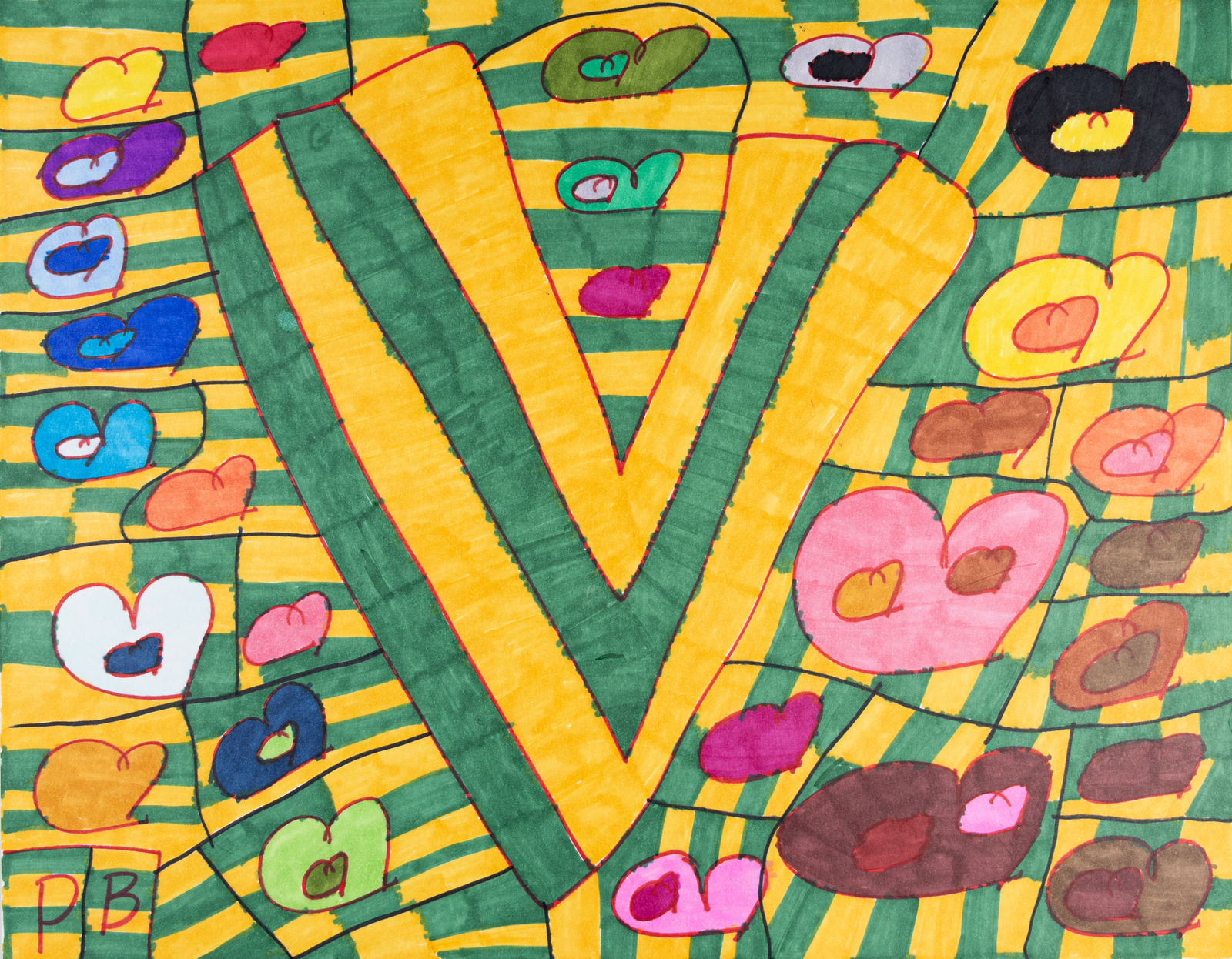 Maria Vanik, PB American Flag V , 2023