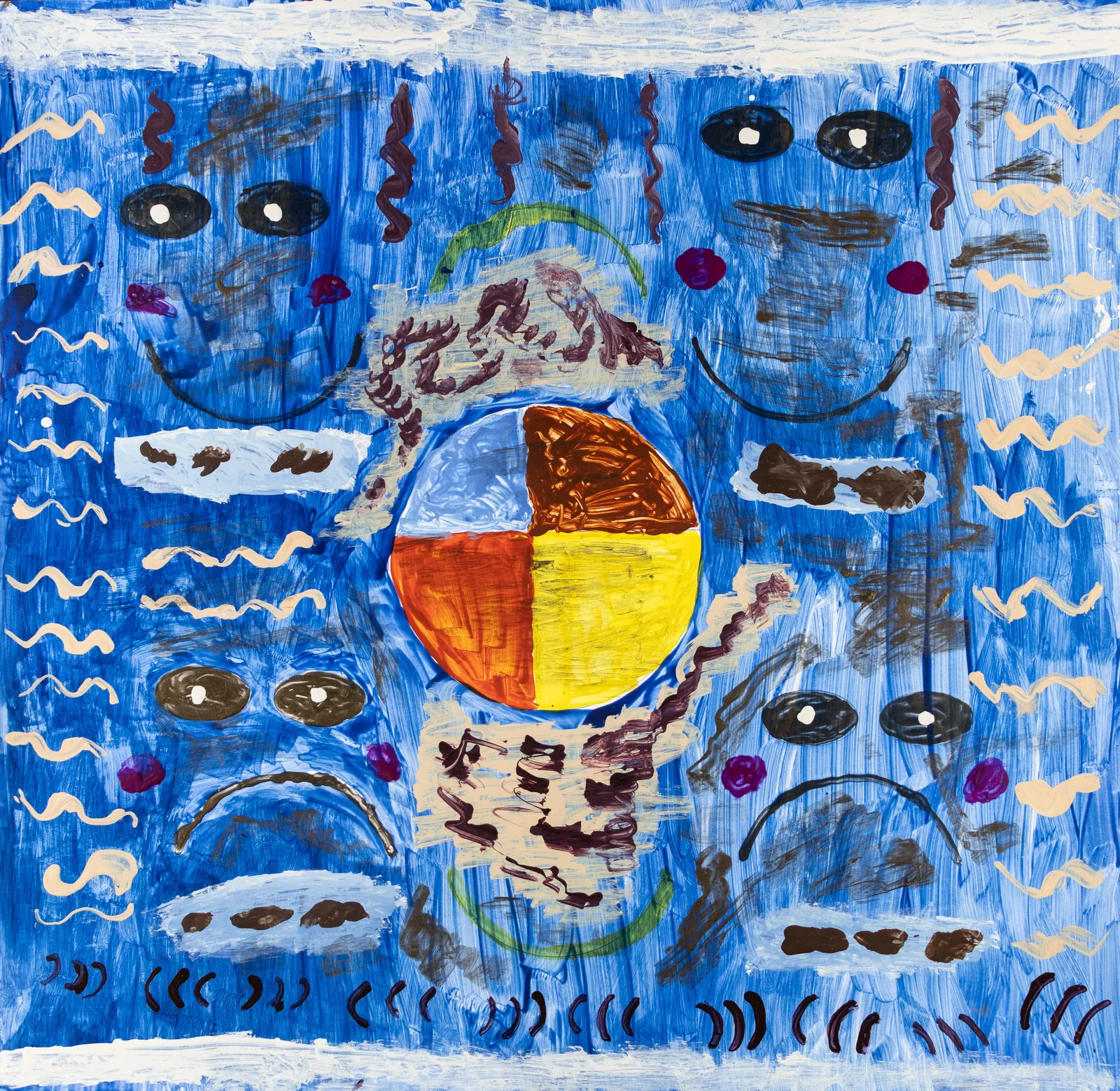 Marcelo Aguilar, Sad & Happy Faces, 2025