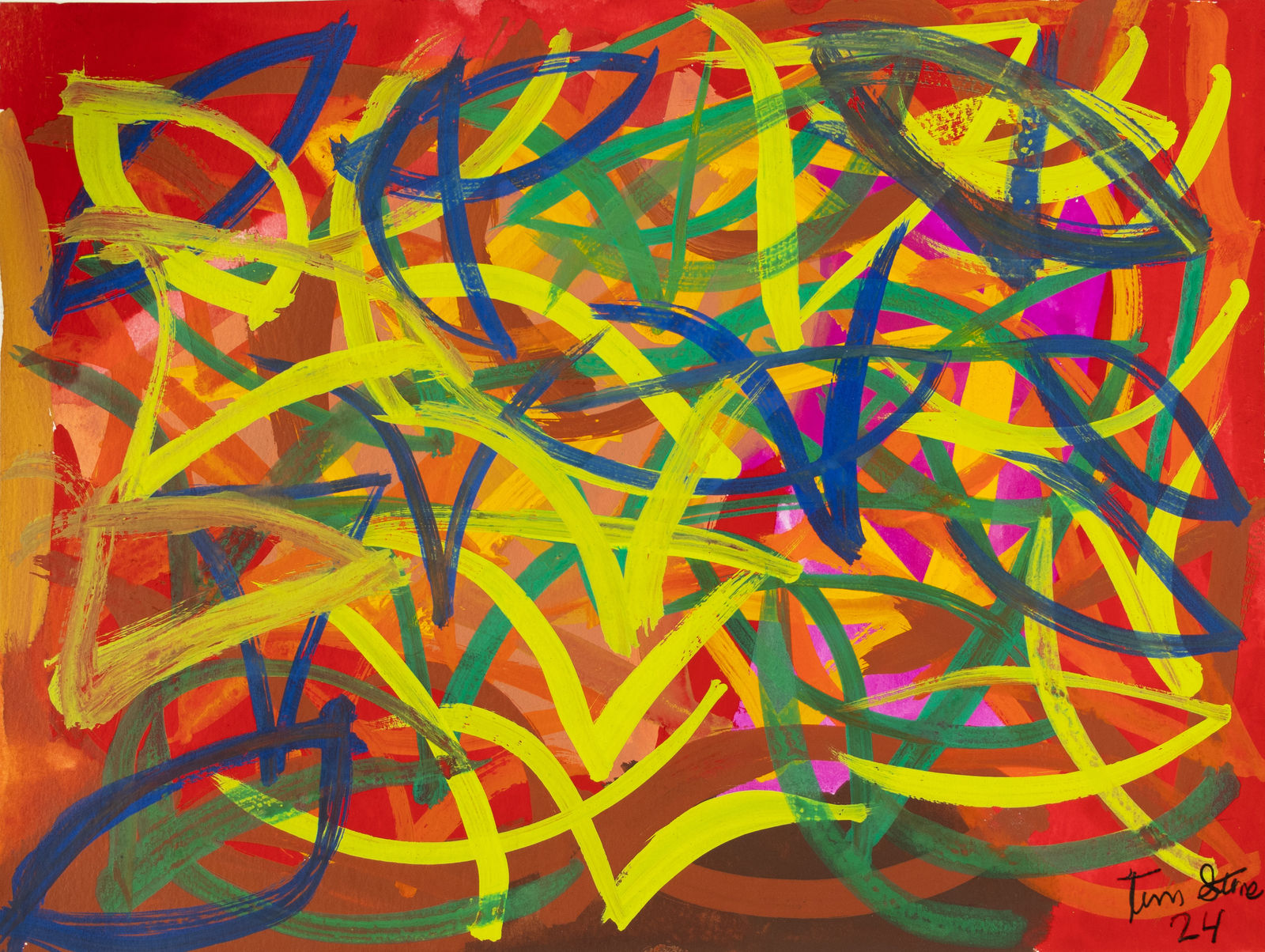 Tim Stone, Happy Spring Day, 2024