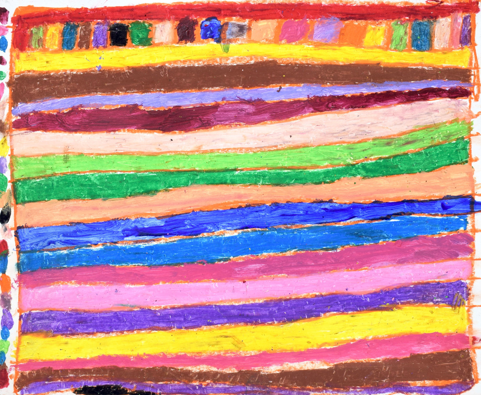 Marcus Imani Kennedy, Art Design Pattern and Dots, 2021