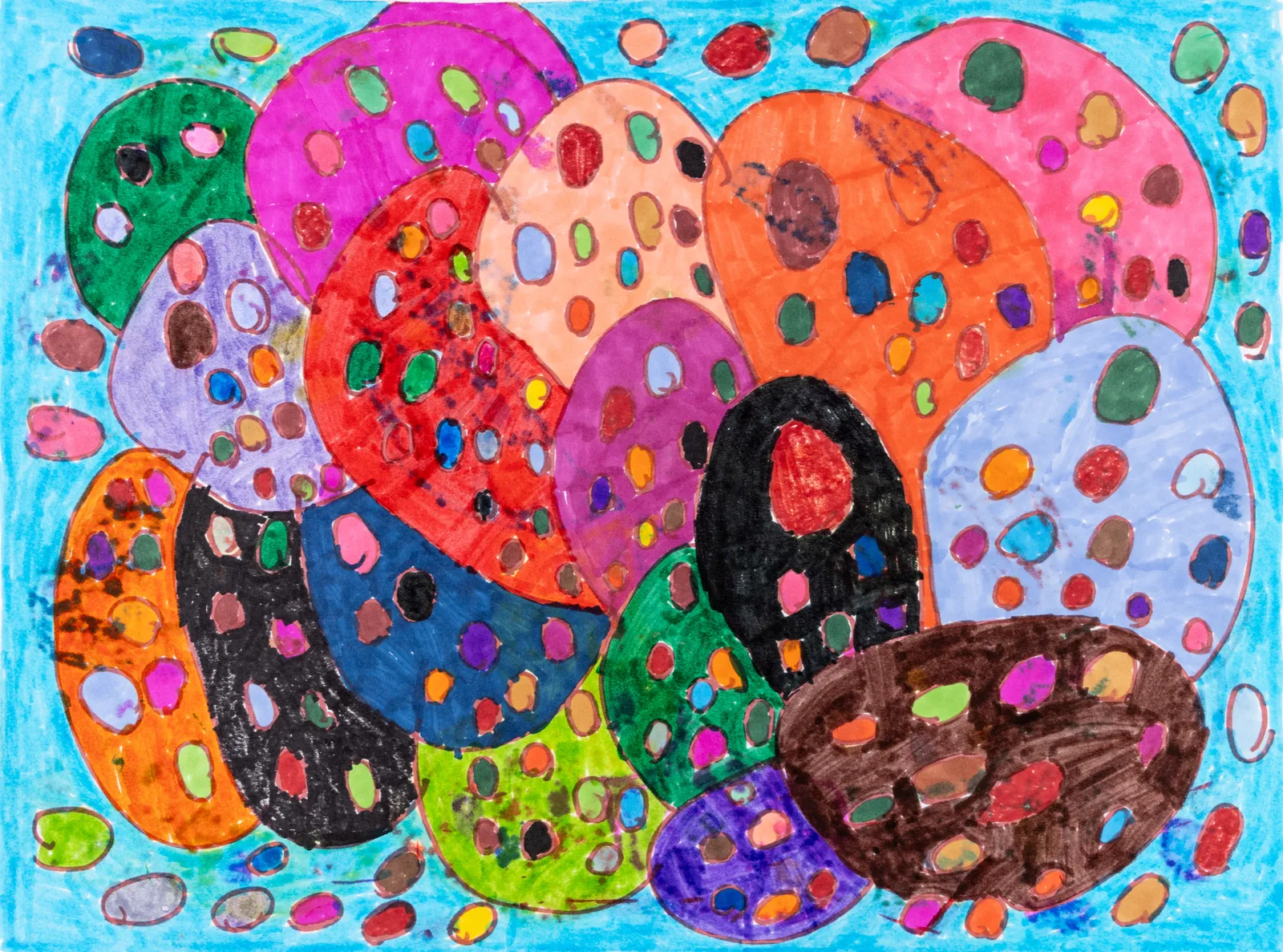 Maria Vanik, Virus Circle, n.d.