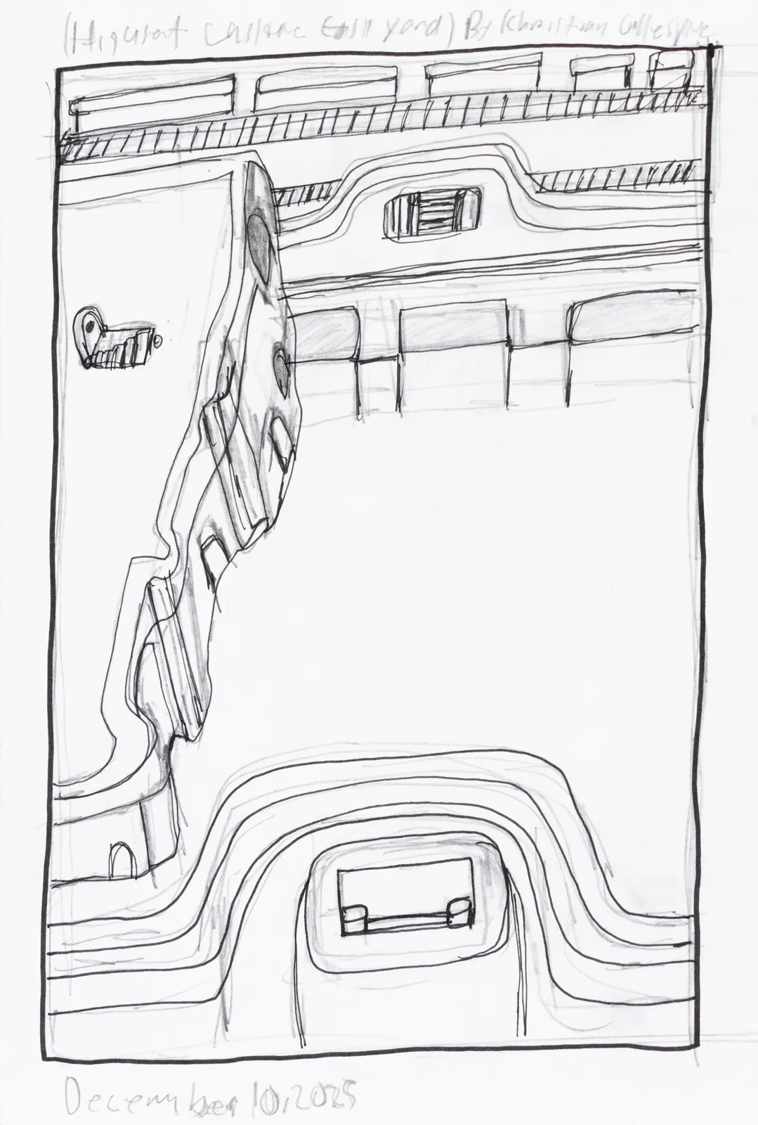 Khristian Gillespie, Convent Castle East Yard, 2025