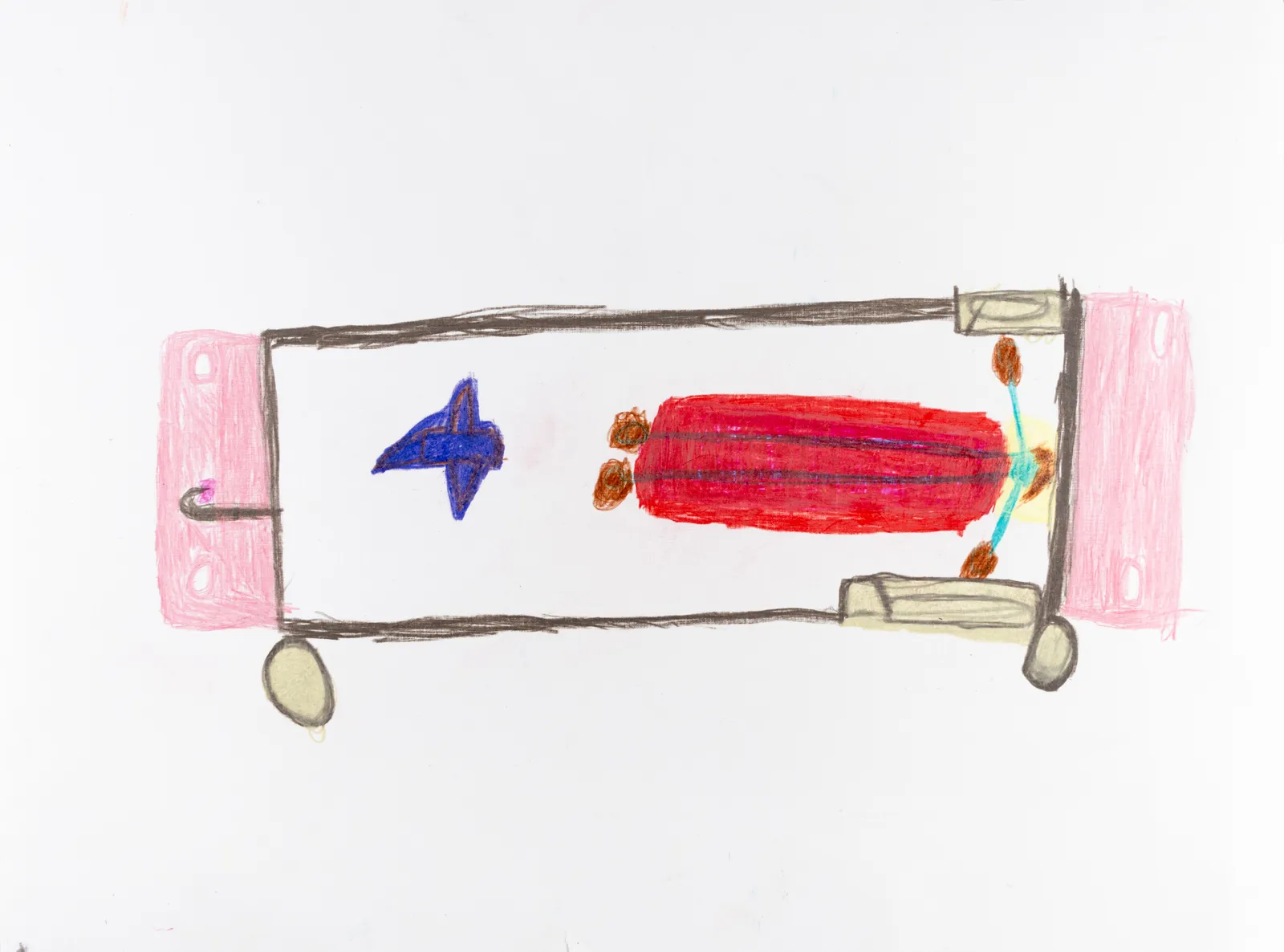 Renata Berdes, Doll Hospital Bed, 2021