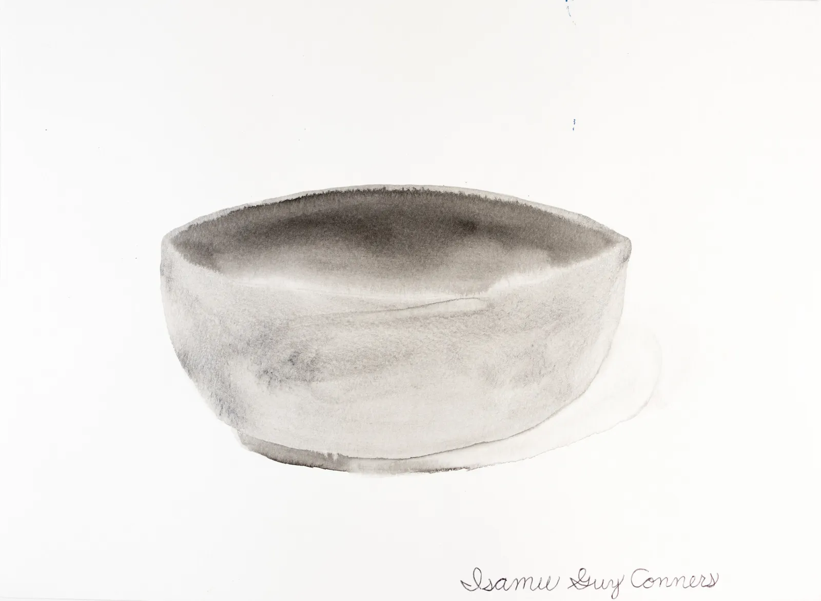 Isamu Guy Conners, Black and White Bowl, 2020