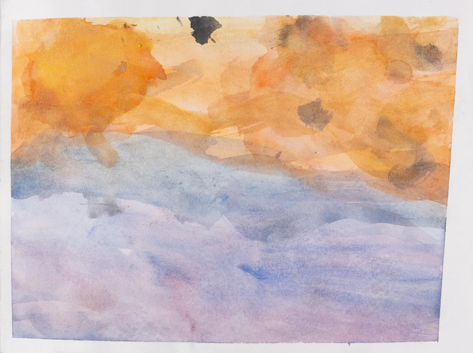 Chris Viau, Sunrise Over the Lake, 2020