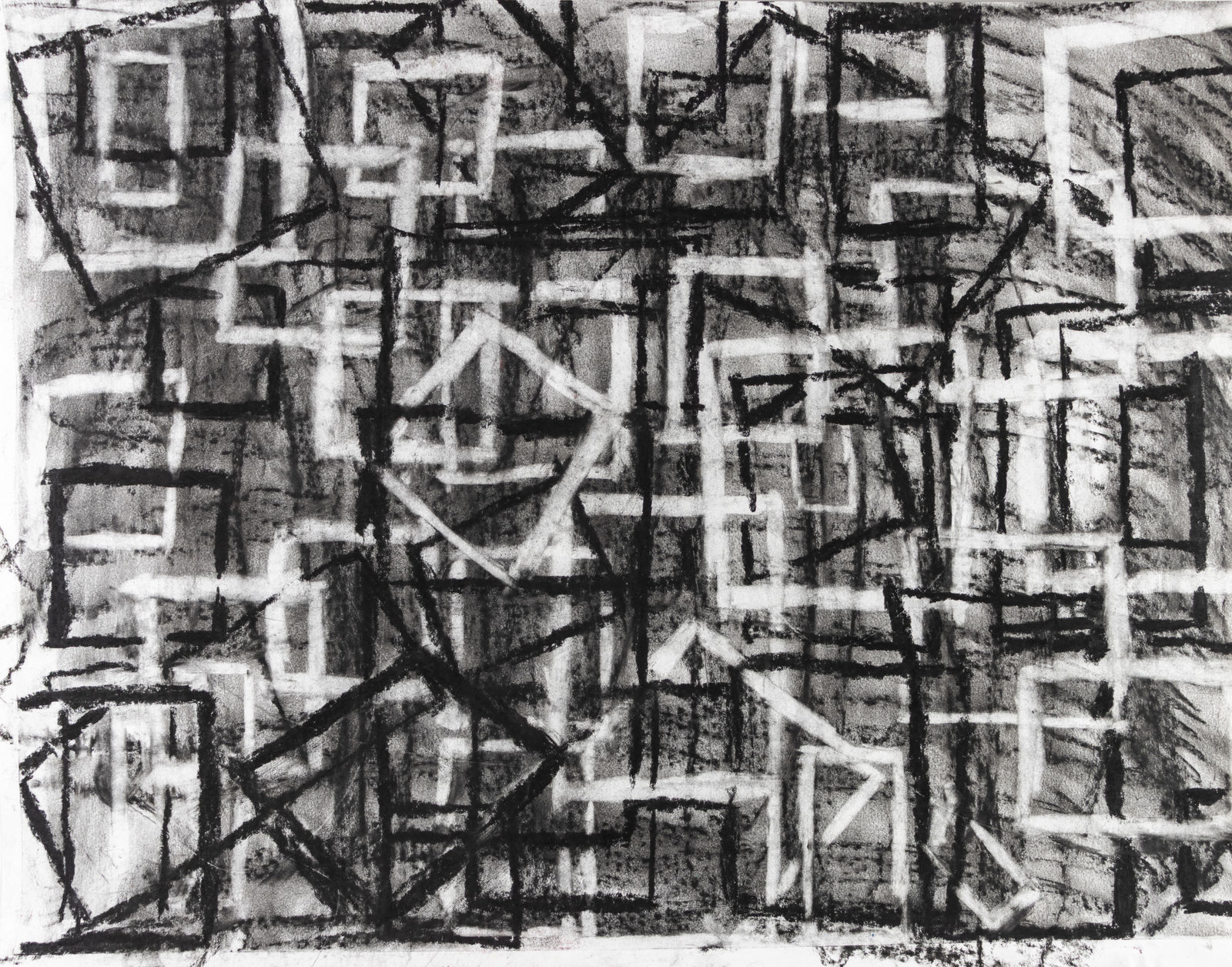 Alysha Kostelny, Disappearing Squares, 2024