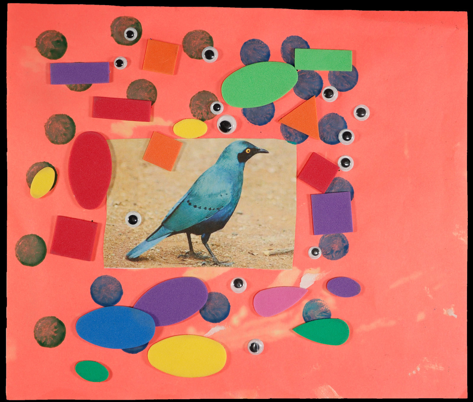 Lawrence M., Untitled (Blue bird), n.d.