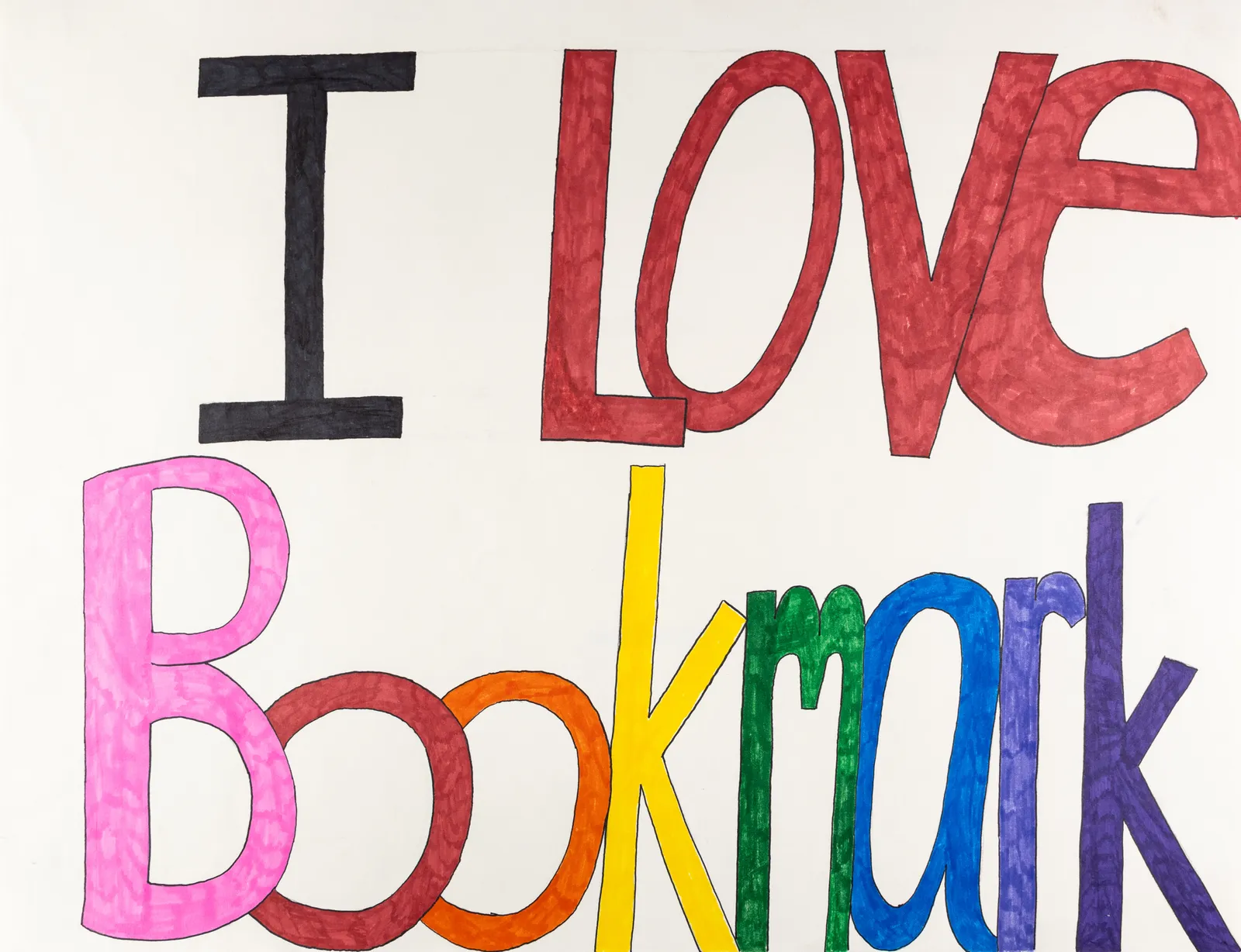 Saemee, I Love Bookmark, 2021