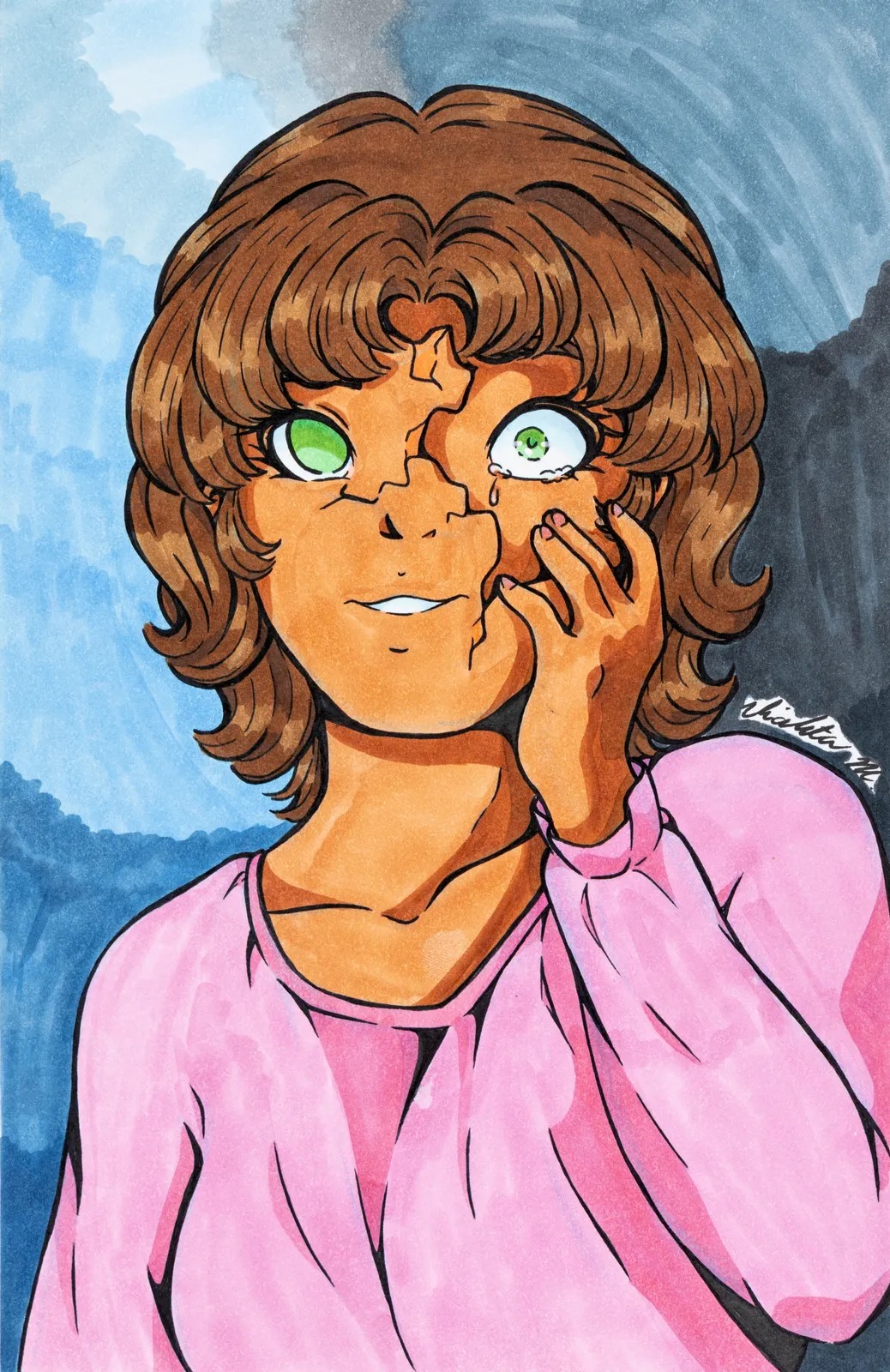 Violeta Martinez, Mask Breaking, 2025